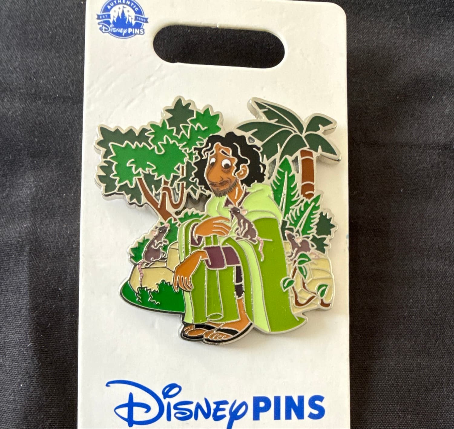 Bruno sitting with rats front