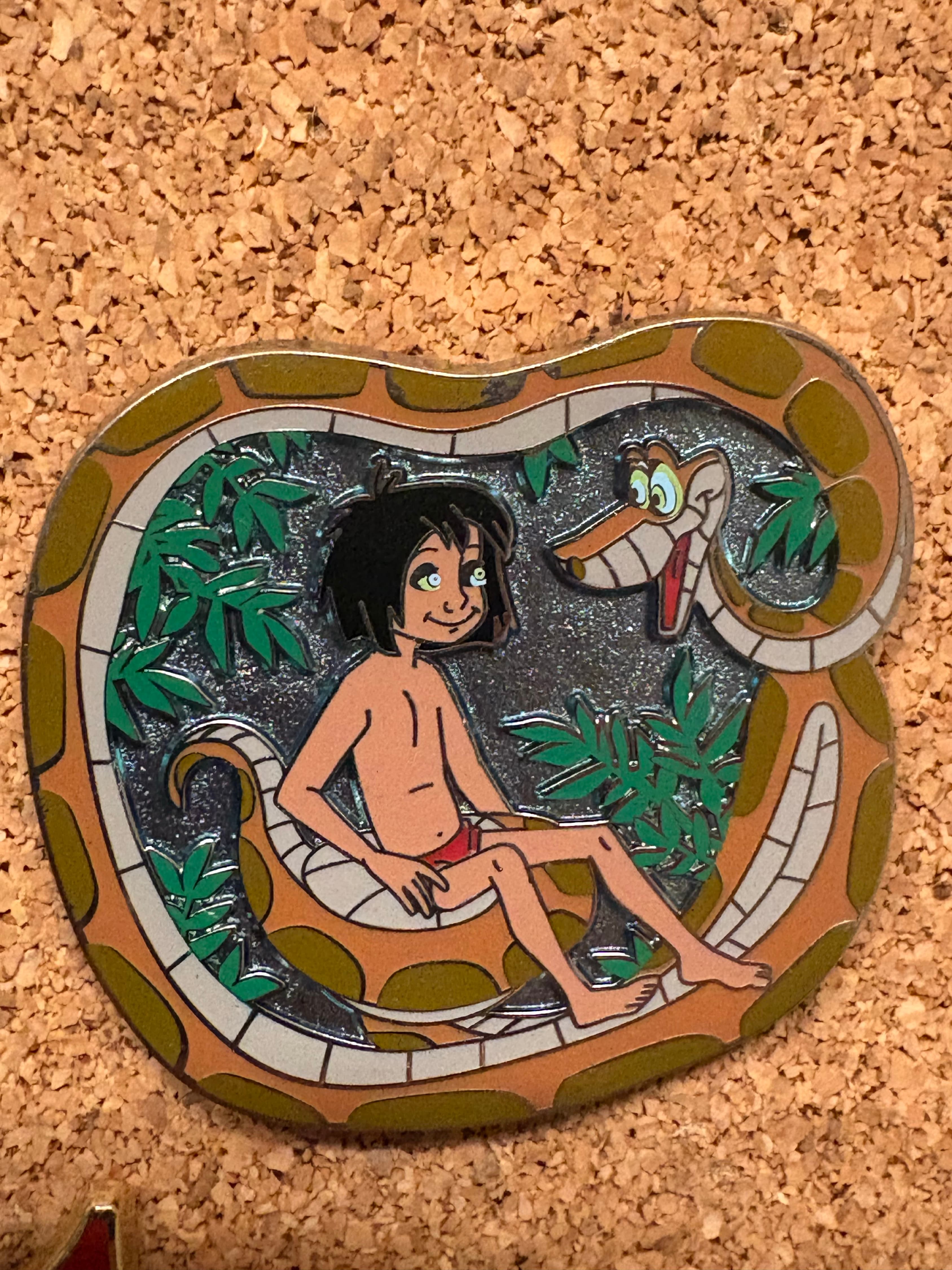 Mowgli Wrapped in Kaa's Coils front