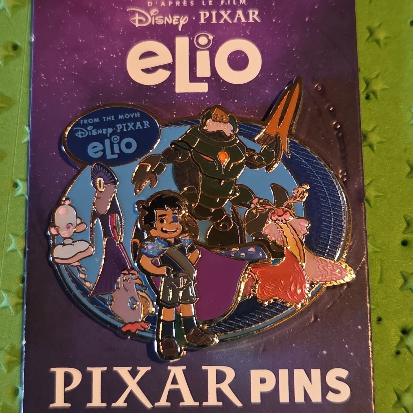 Disney-Pixar Elio Cast of Characters Limited Release Pin front