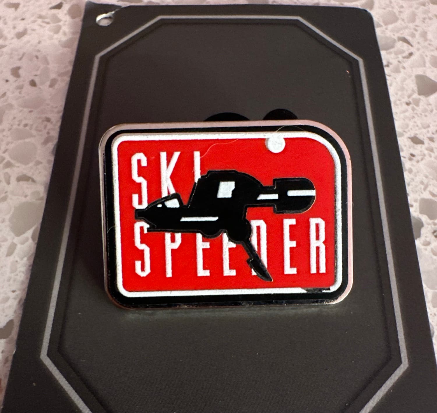 Star Wars: The Last Jedi Booster Pin Set - Ski Speeder Only front