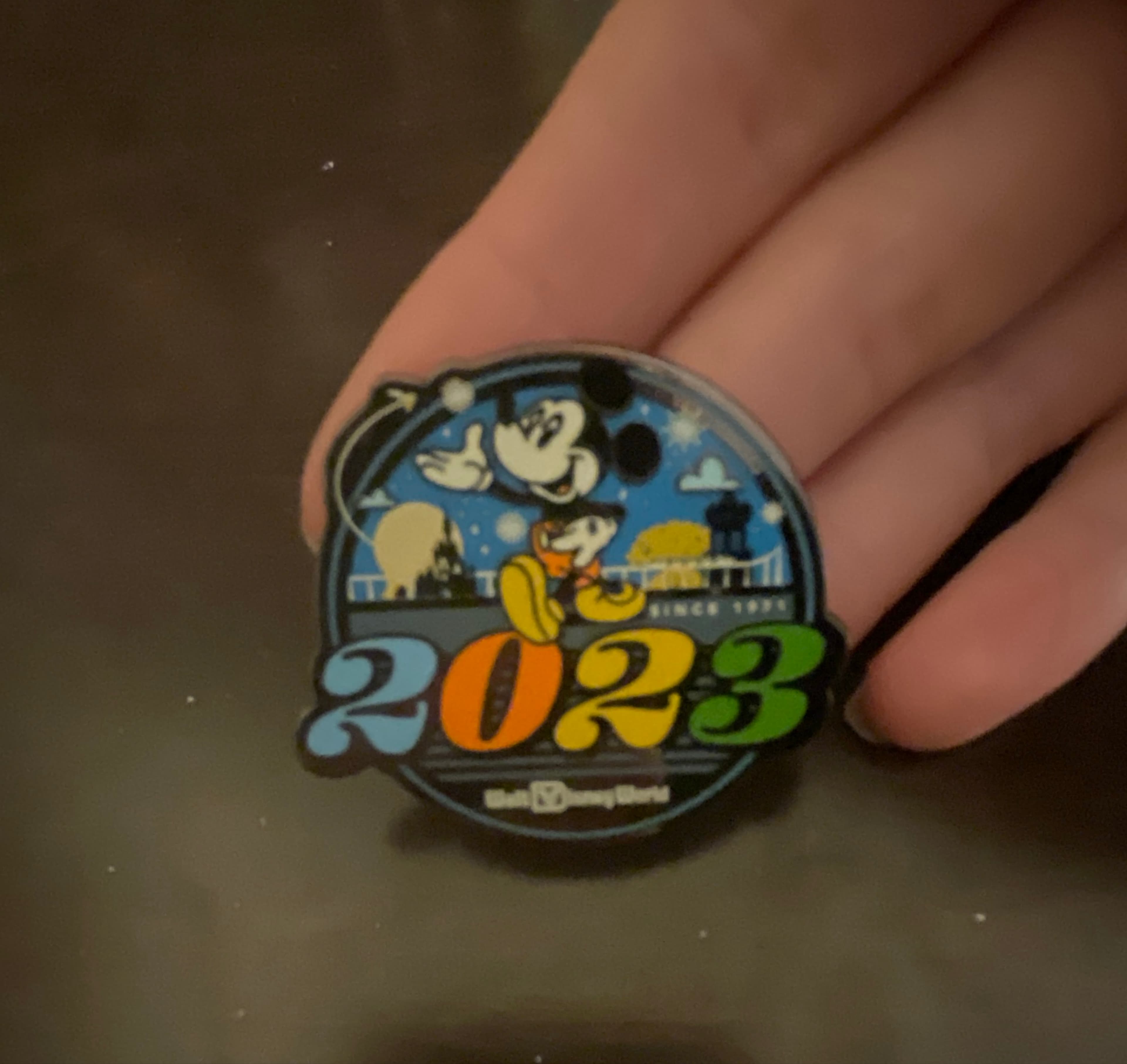 Mickey Mouse 2023 Celebration Pin front