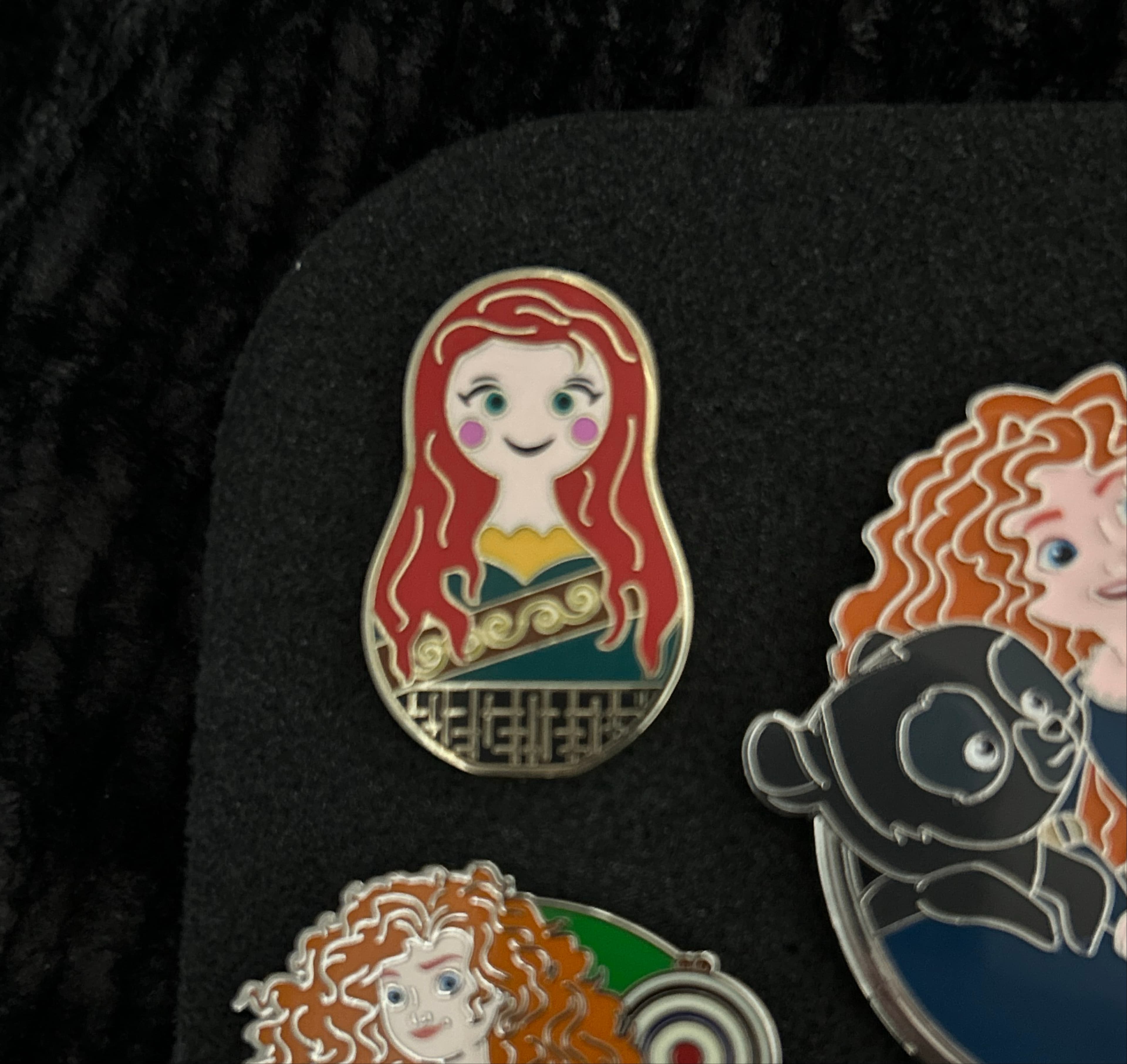 Merida - Nesting Dolls Mini Mystery Pin Collection front