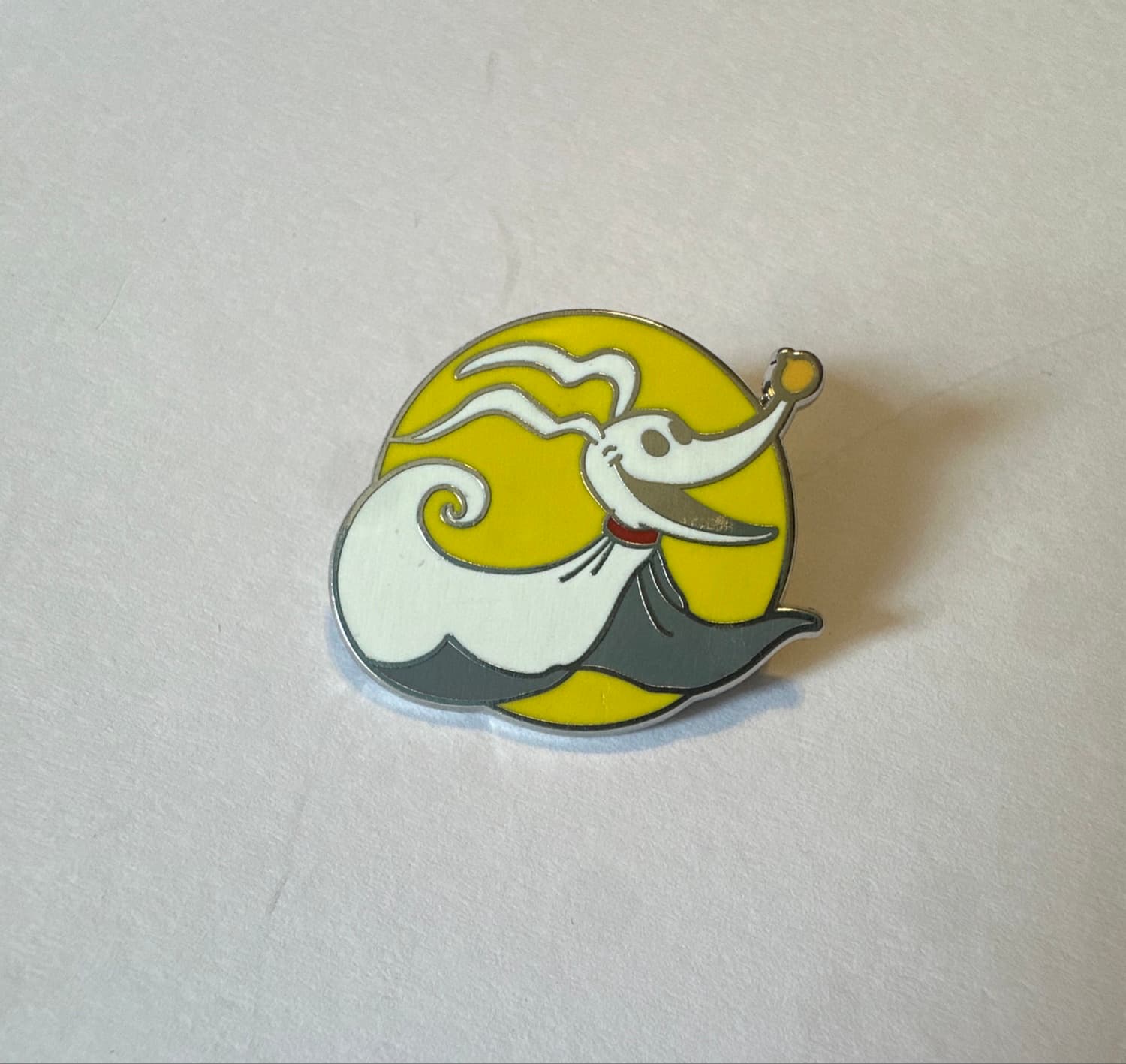 Zero Flying with Pumpkin Nose and Yellow Moon front