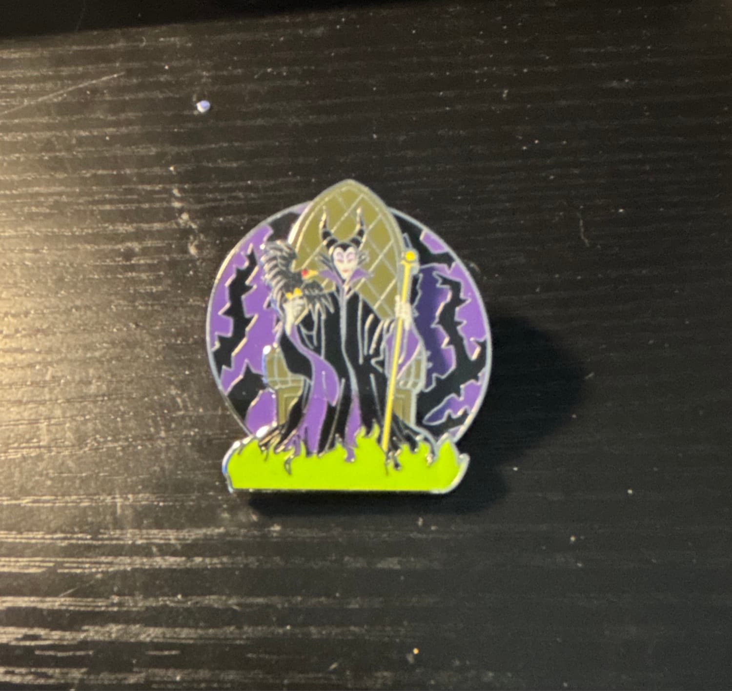 Maleficent - Stained Glass - Arch Window - Jumbo front