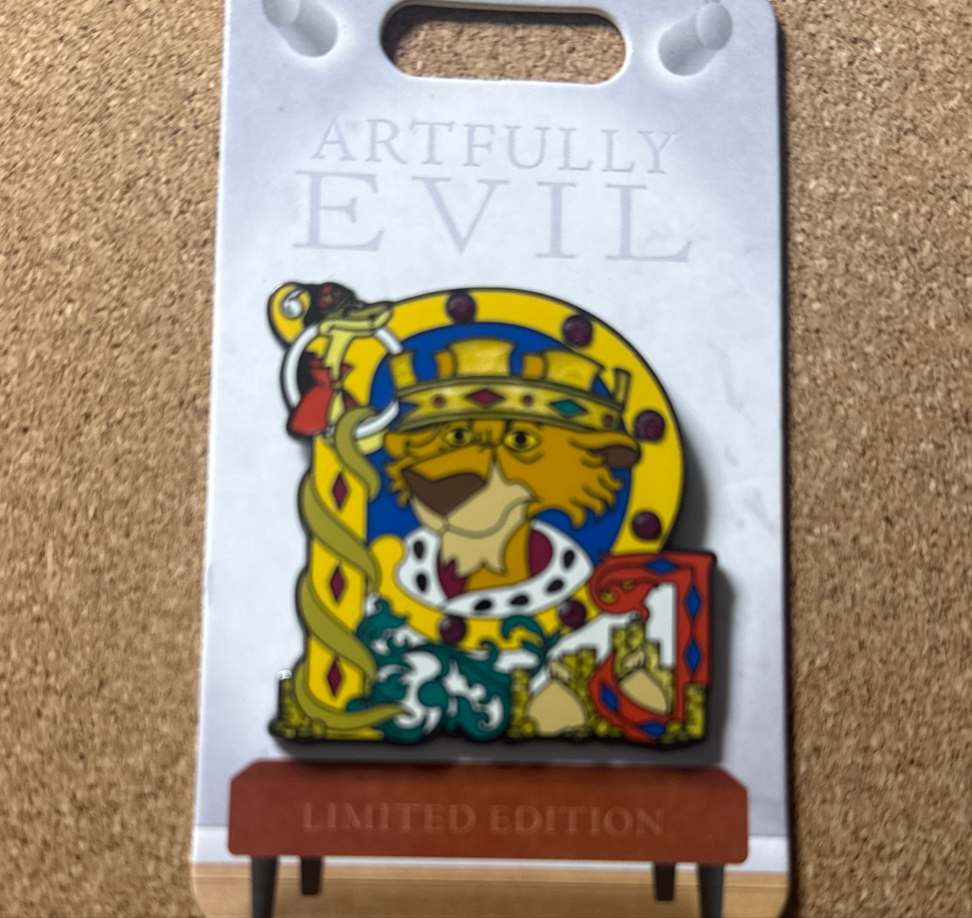 Prince John & Sir Hiss - Artfully Evil front