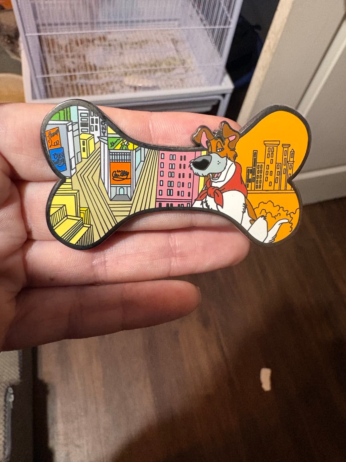 Dodger Bone fantasy pin front