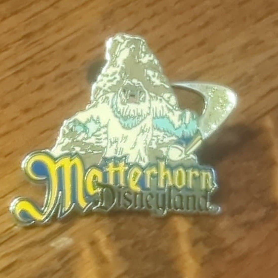 Matterhorn Bobsleds Abominable Snowman Yeti Pin front
