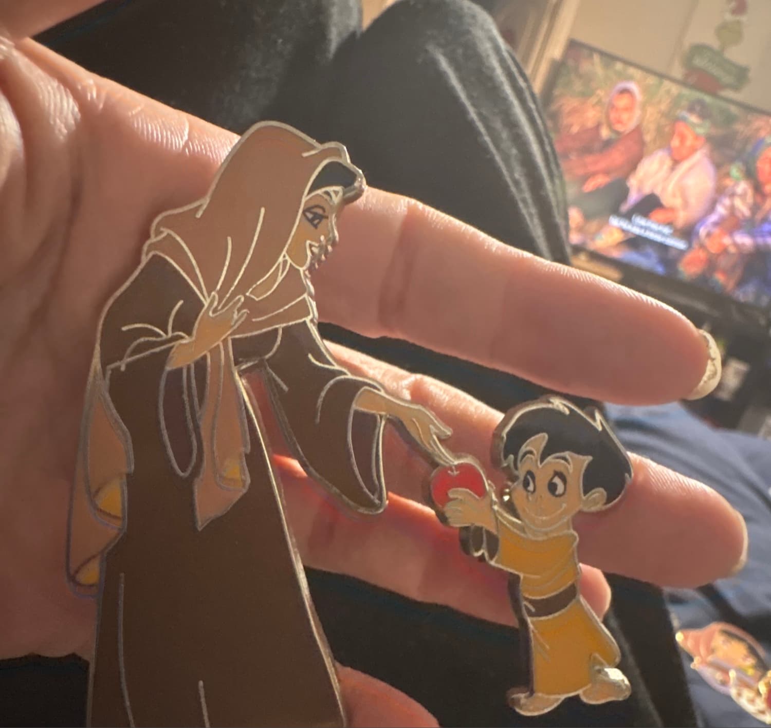 Jasmine in disguise fantasy pin front