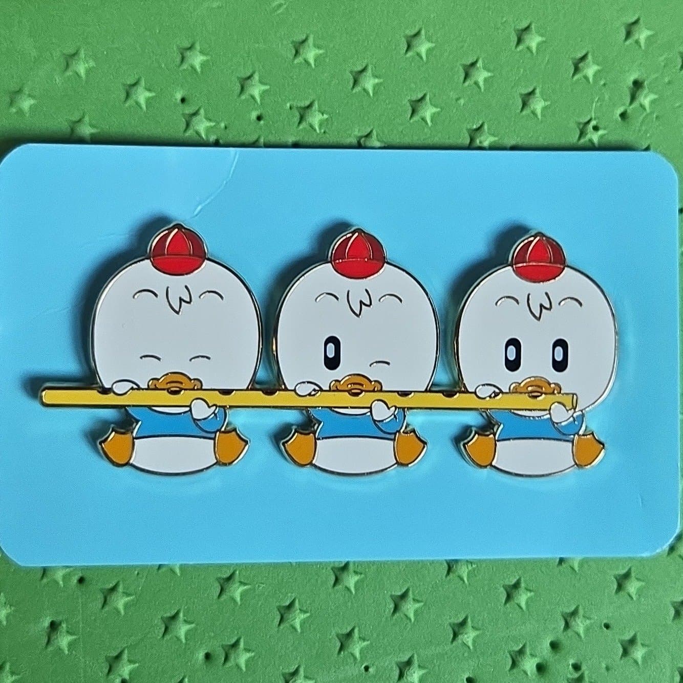 Huey, Louie, and Dewey Playing Flute - CHASER front