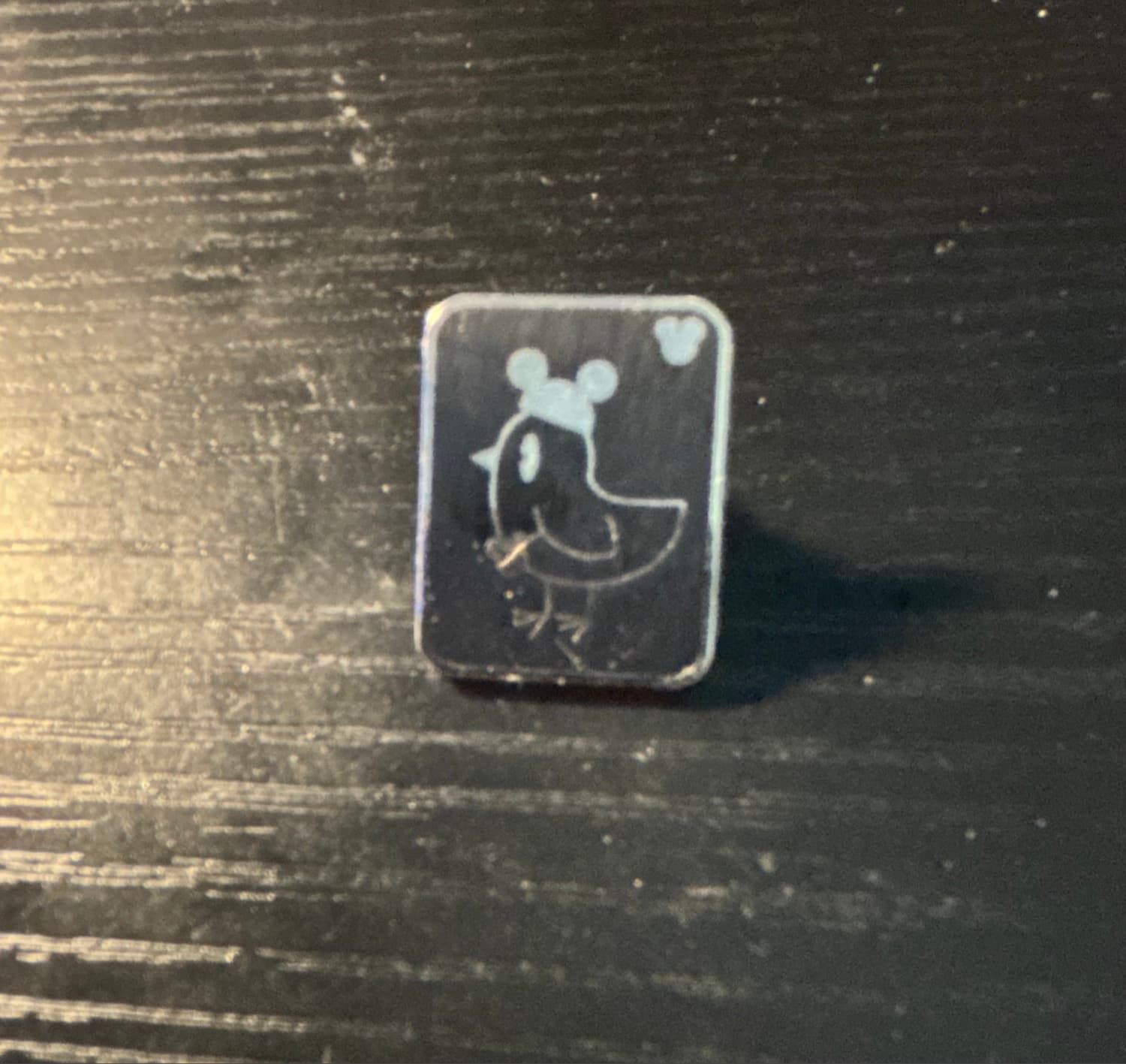 Hidden Mickey Bird with Mickey Ears - Window Decal Series 2008 front