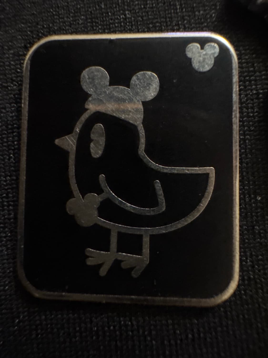Hidden Mickey Bird with Mickey Ears - Window Decal Series 2008 front