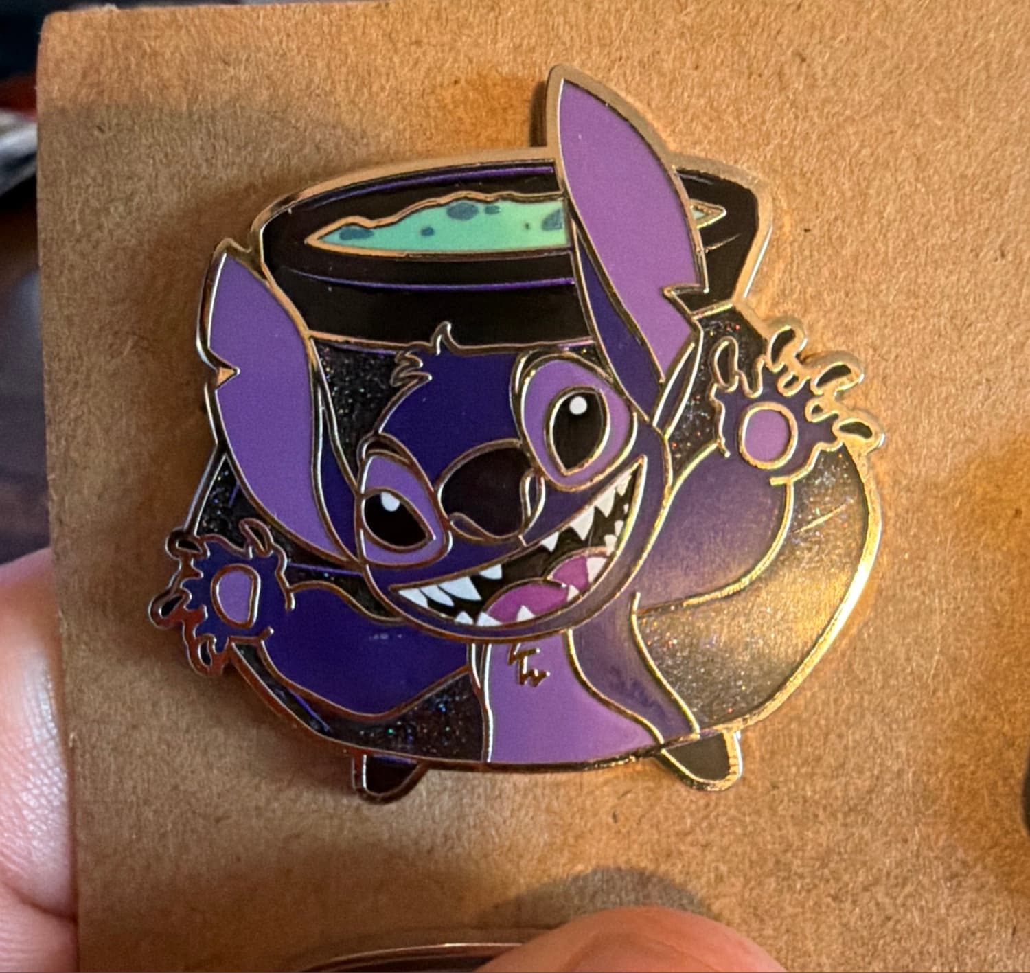 Mickey's Not So Scary Halloween Party 2025: Mystery Pin Set - Stitch front