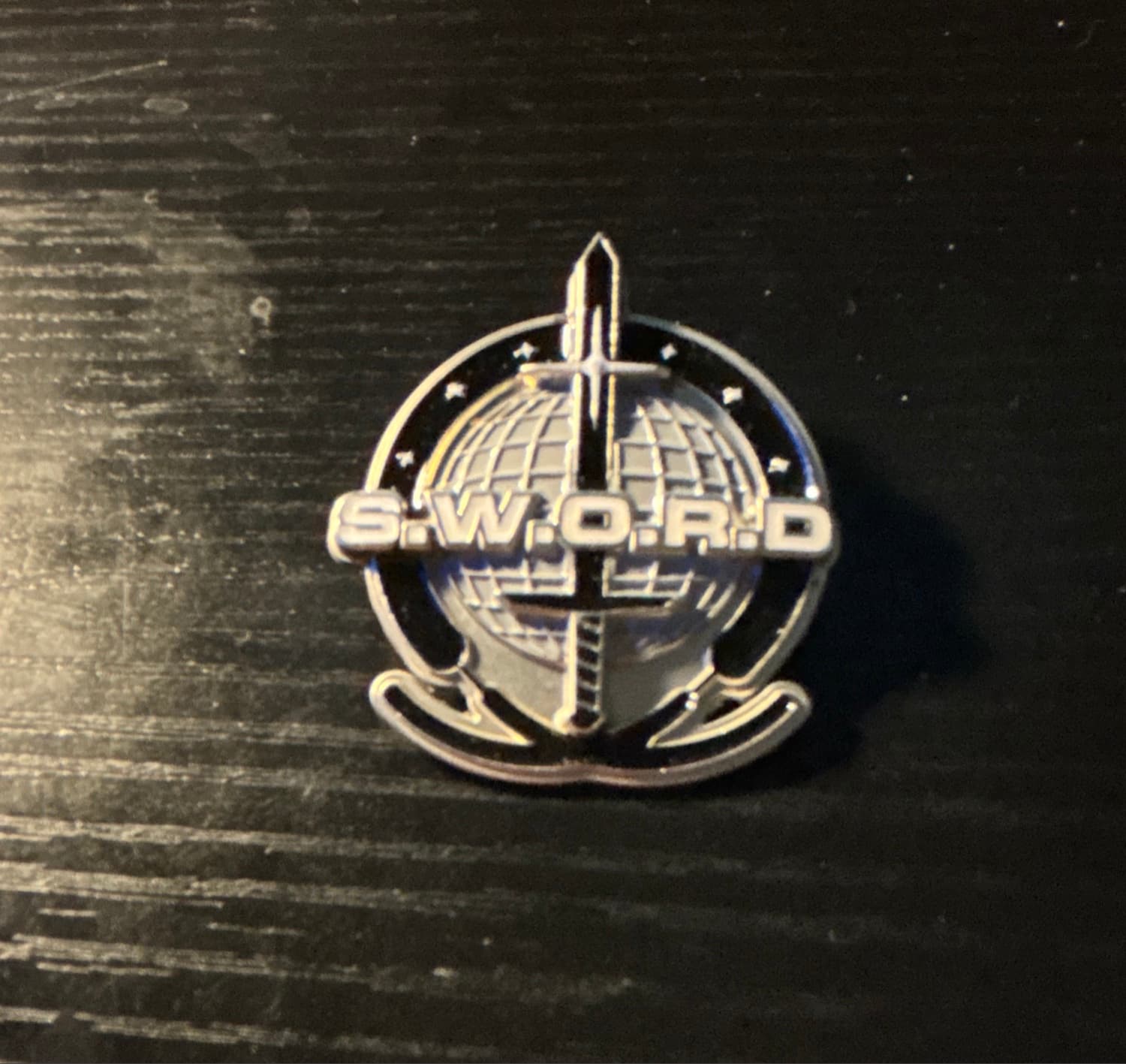 Marvel Studios WandaVision S.W.O.R.D. Logo Pin front