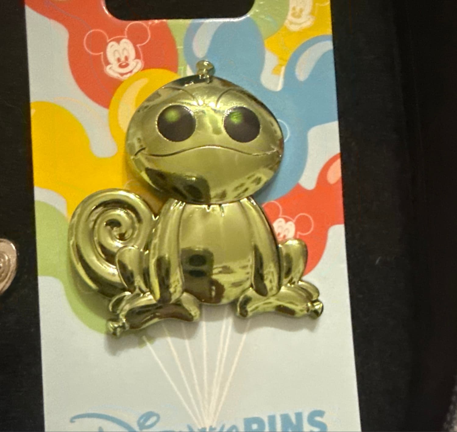 Pascal (Yellow) - 2014 Hidden Mickey - Colorful Pascal front