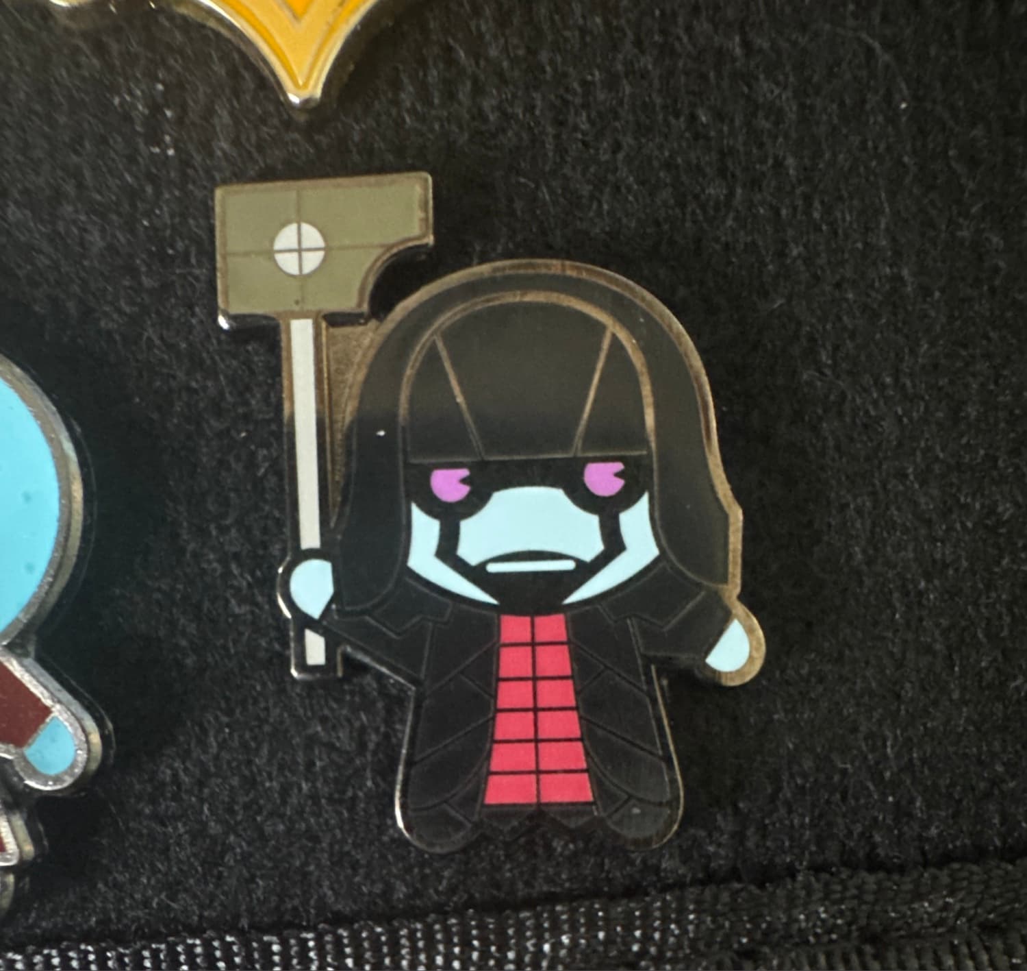 Marvel Kawaii Art Ronan Pin front