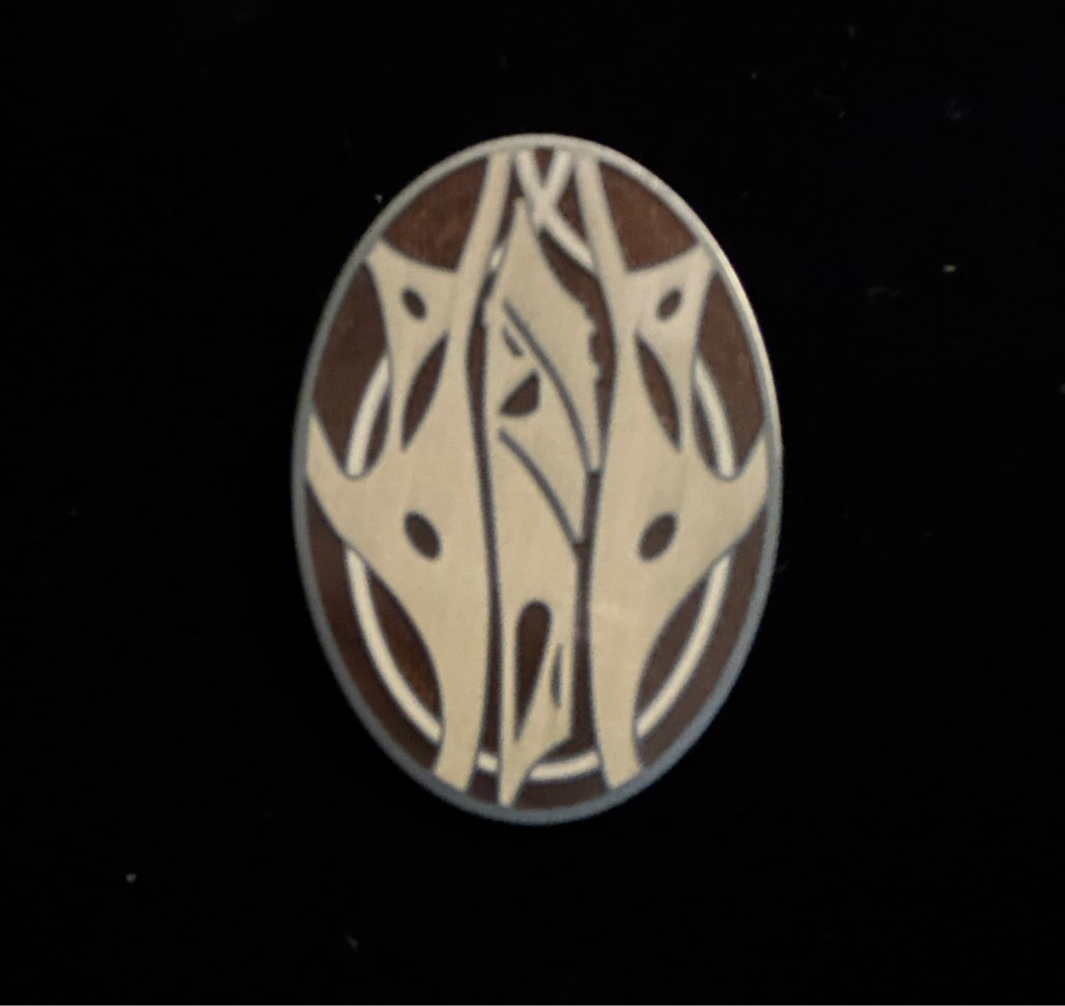Savi's Workshop Elemental Nature Scrap Metal v2 Pin front
