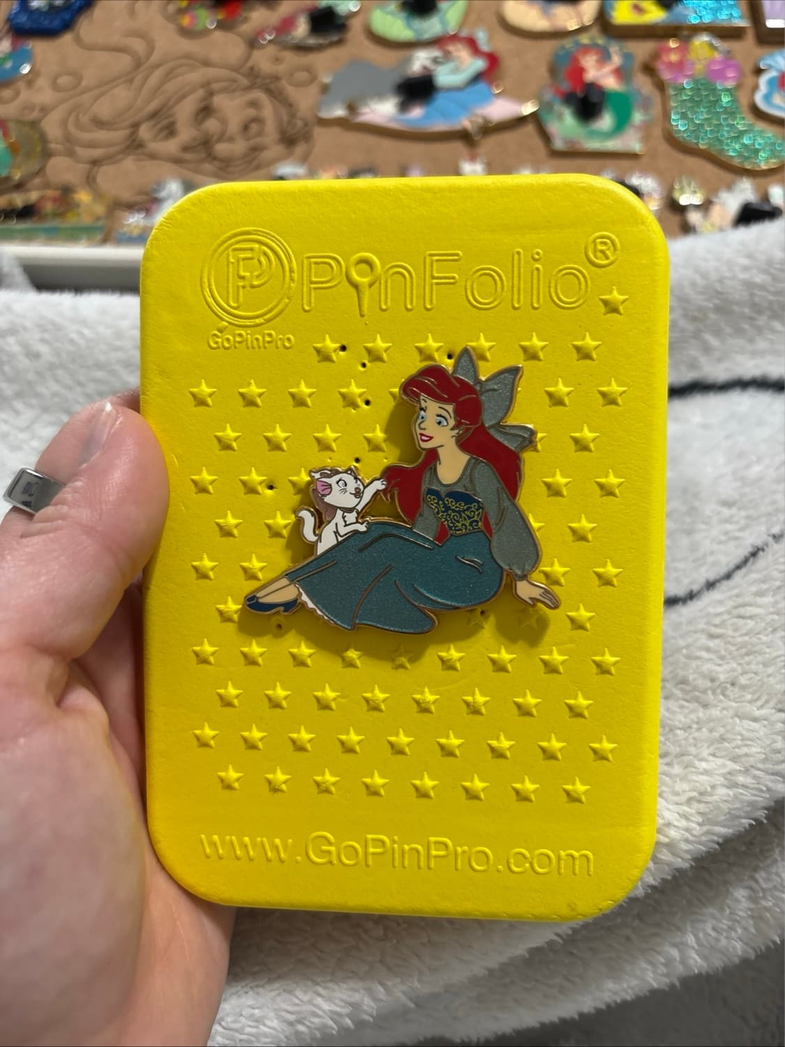 Ariel Marie Fantasy Pin front
