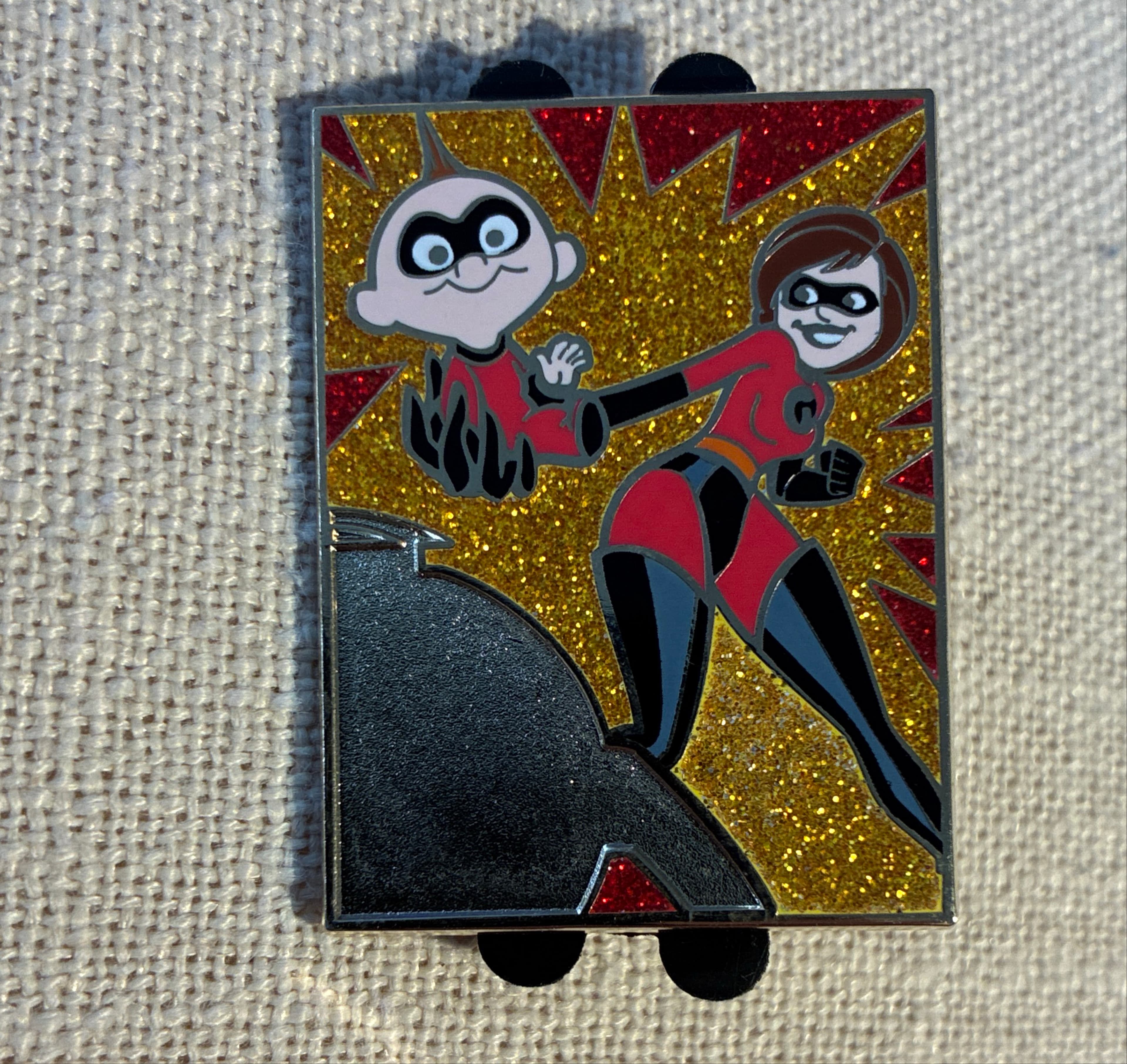 The Incredibles - Elastigirl and Jack-Jack - 2013 Pixar Mystery Collection front