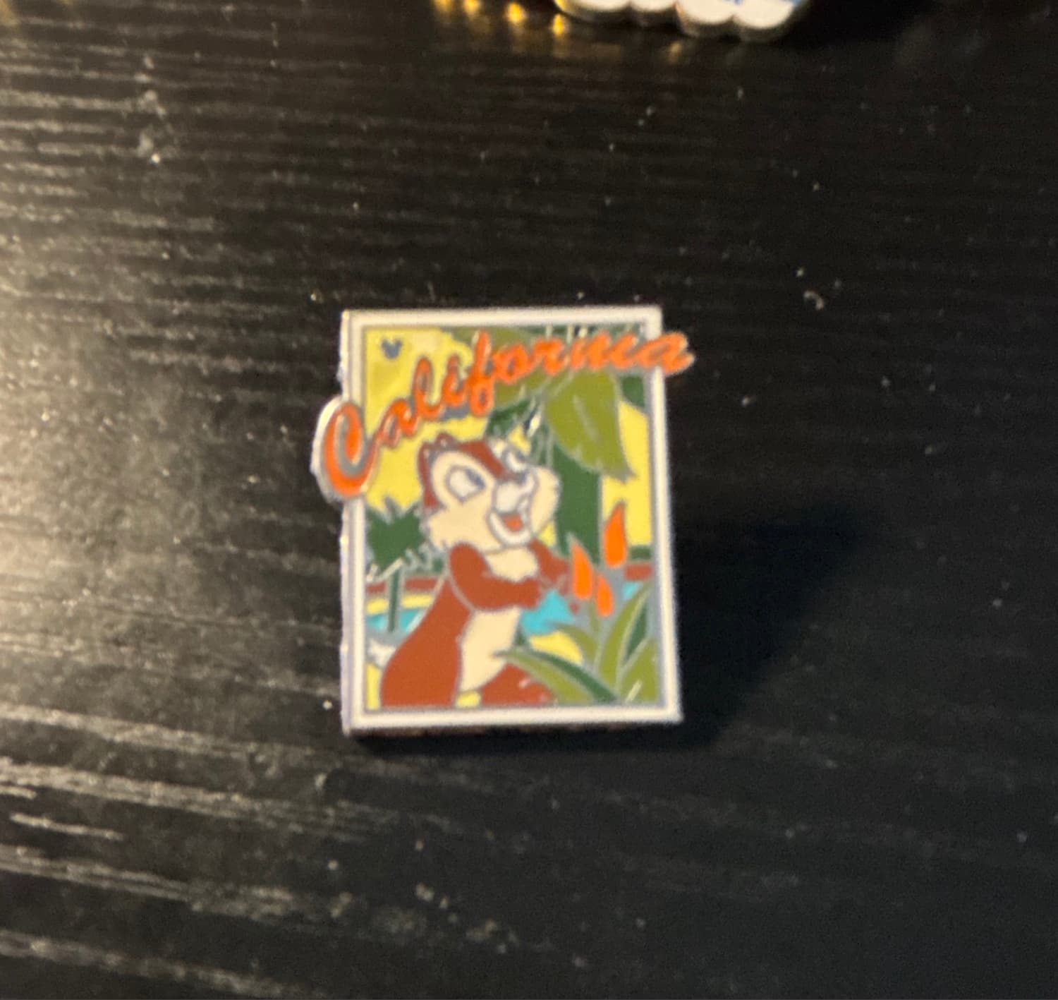 Chip - California Postcard - 2008 Hidden Mickey front