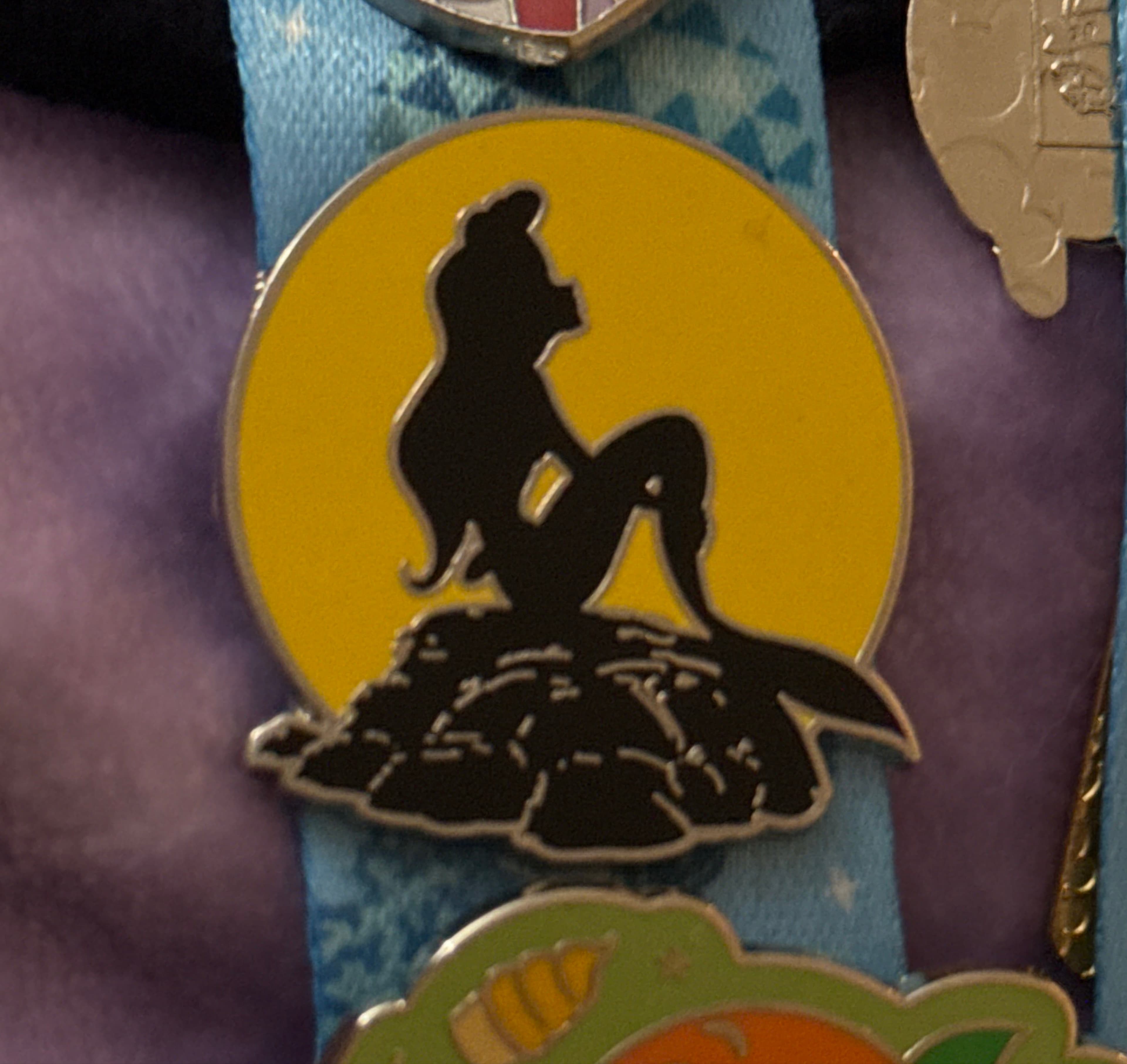 Ariel Silhouette - Little Mermaid Icons Booster Set front