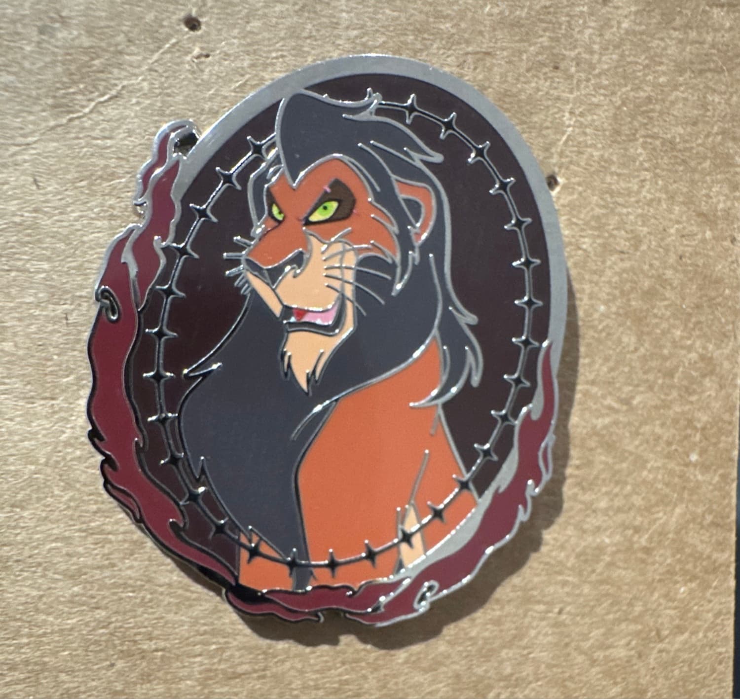 Scar - Disney Villains Portrait Blind Box Pin Set front