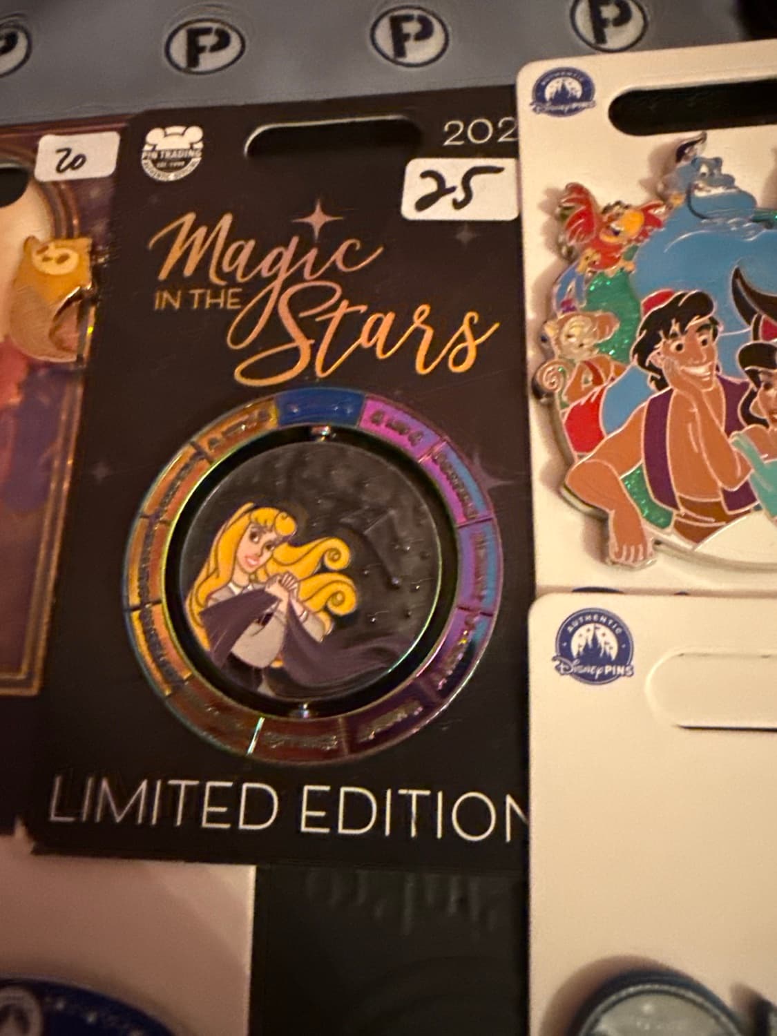 Disney Pin - Magic In The Stars Series - Aurora (Sleeping Beauty) - Virgo front