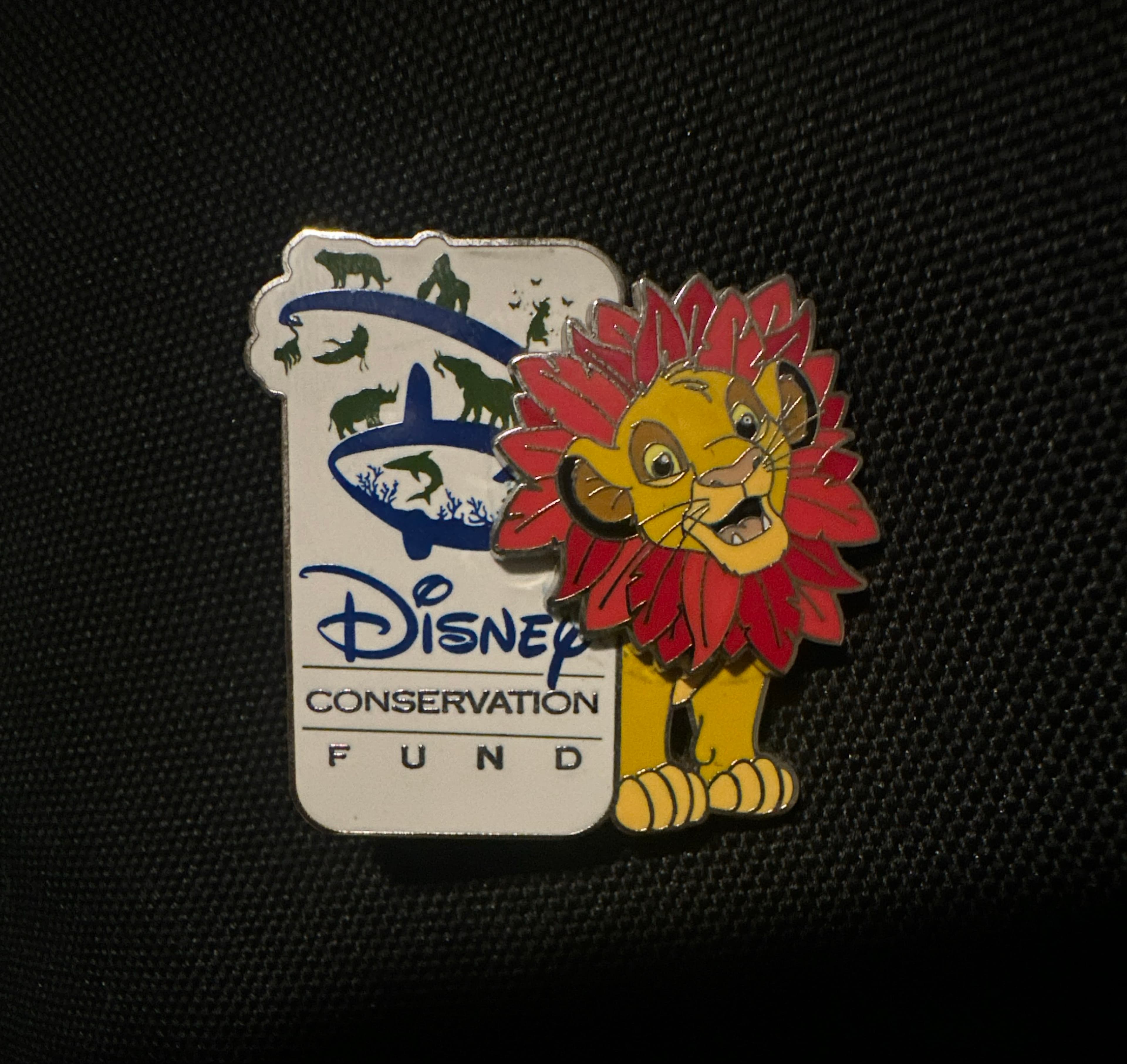 Simba Disney Conservation Fund Lion King Pin front