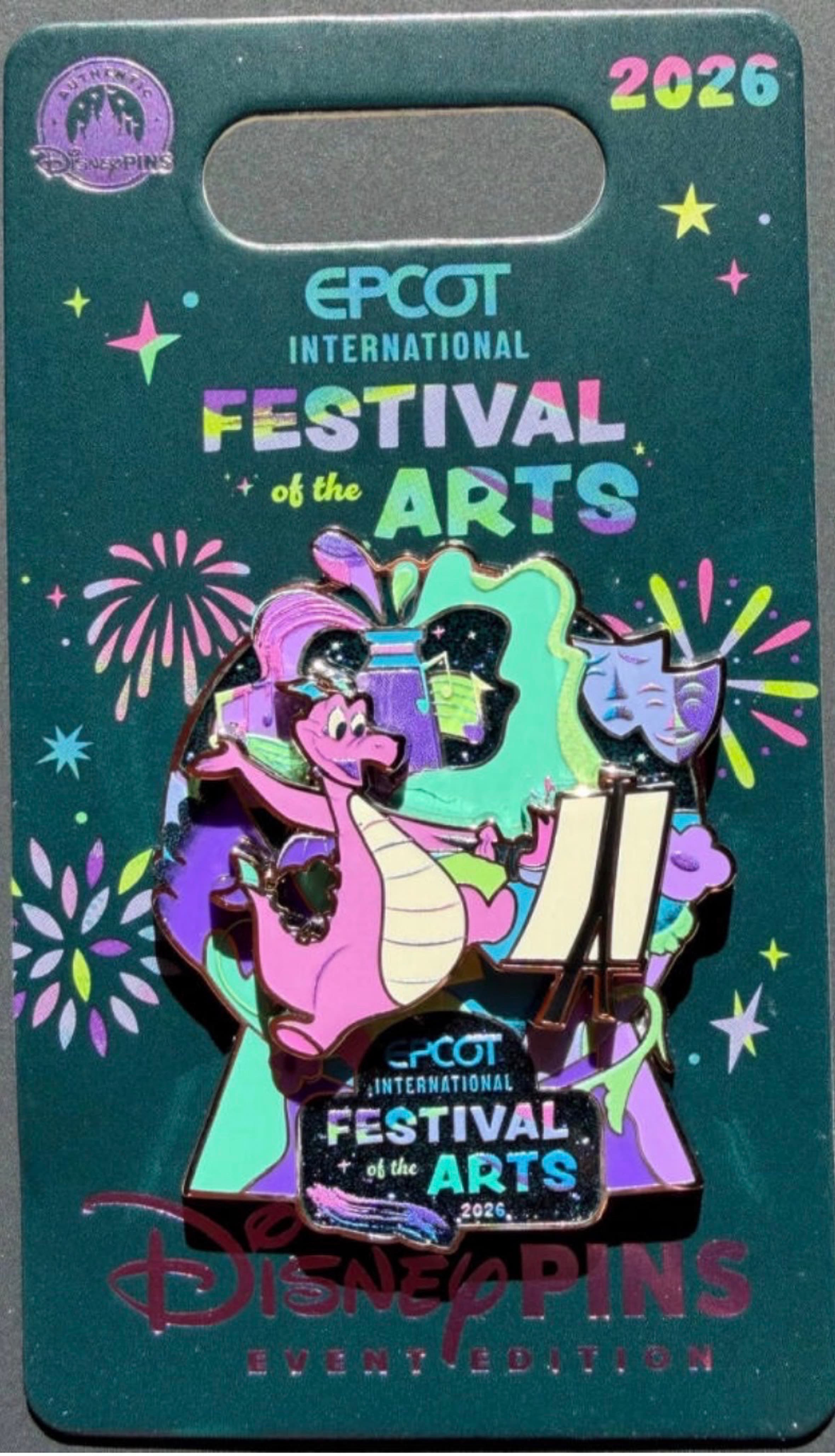 Artist Figment with Easel - EPCOT International Festival of the Arts 2026 front