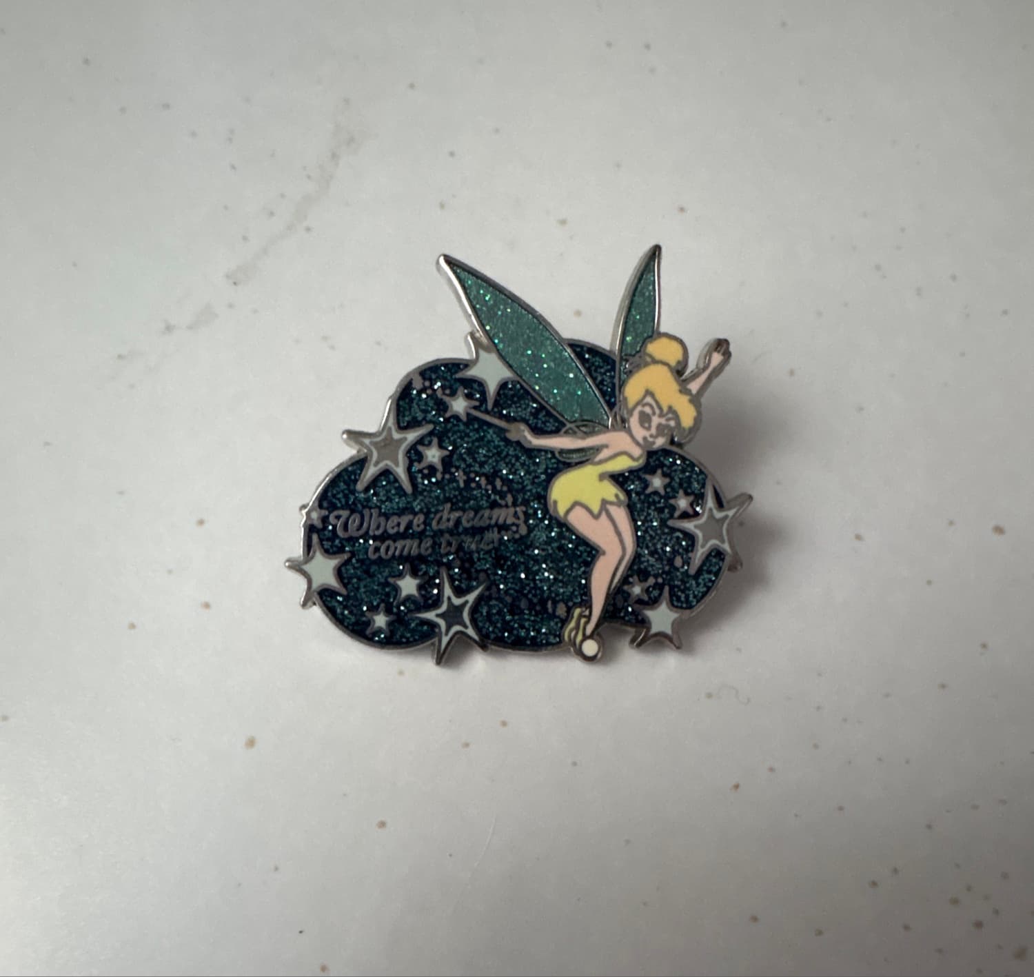 Tinker Bell - Blue Cloud with Light Blue Stars front