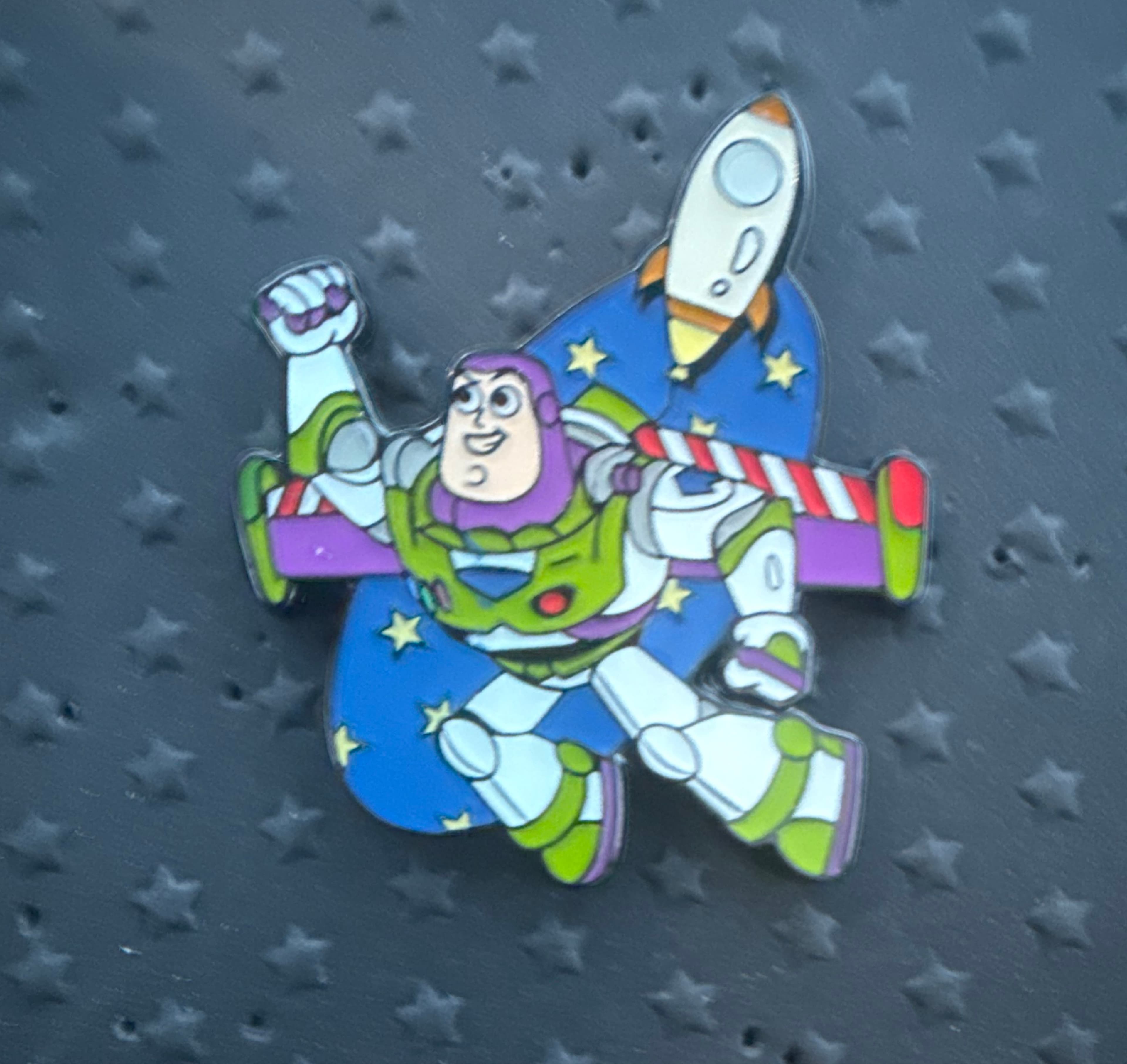 Buzz Lightyear Rocket Series Pin front