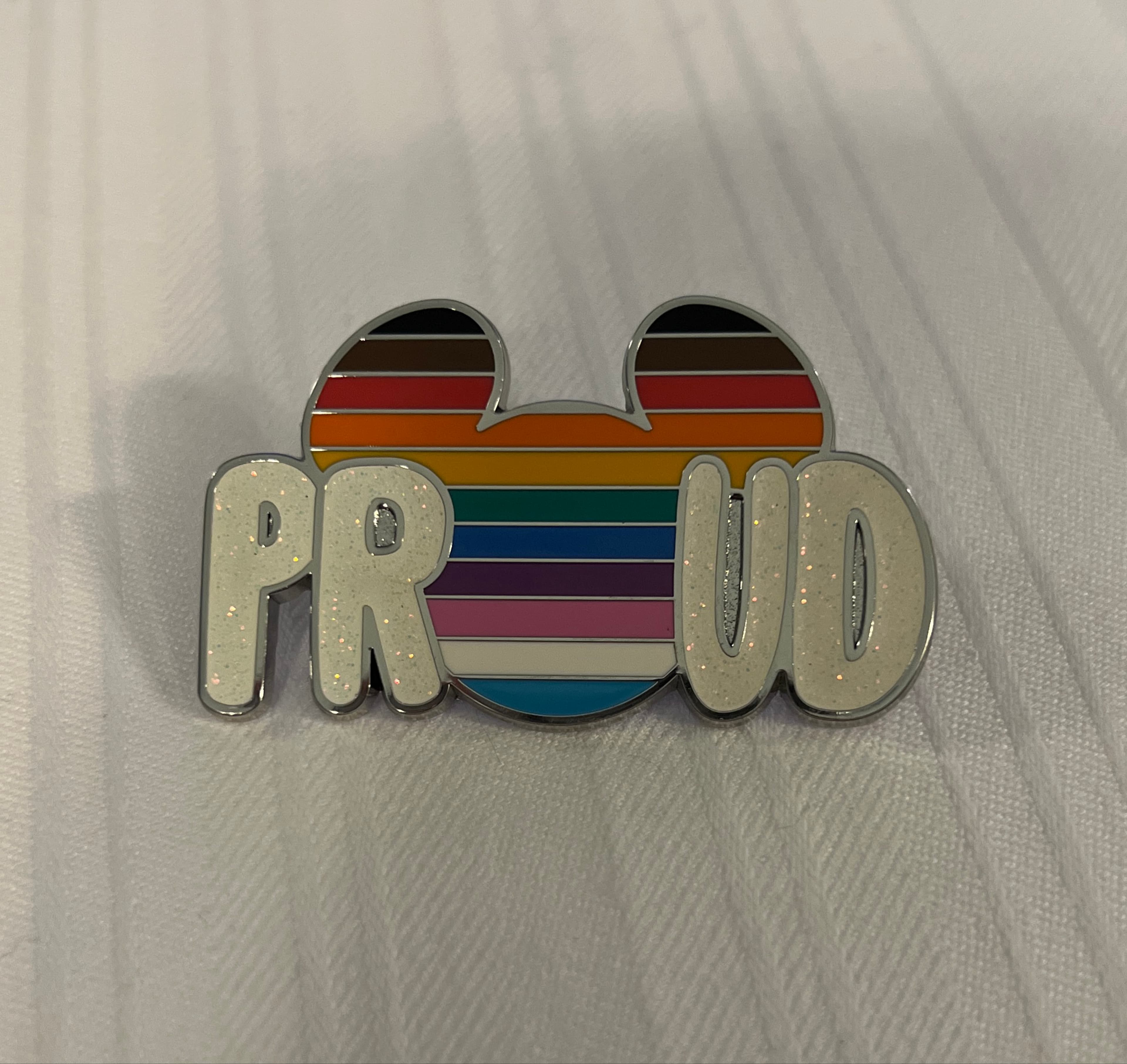 Mickey Mouse Icon - Progress Pride Flag - Disney Pride Collection front