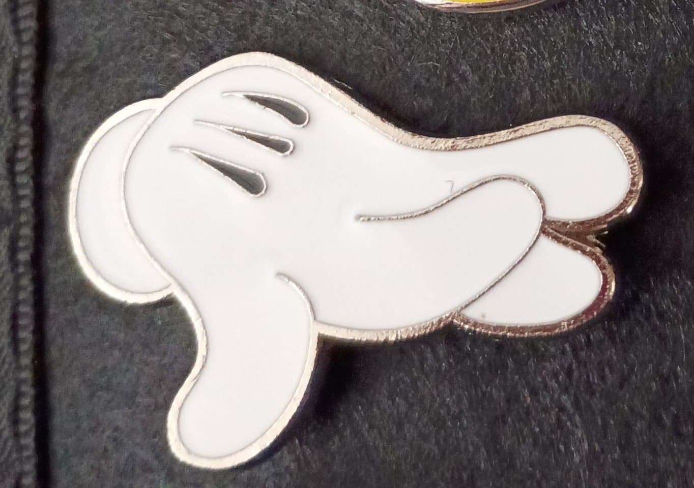 Mickey Mouse Hand White Glove front