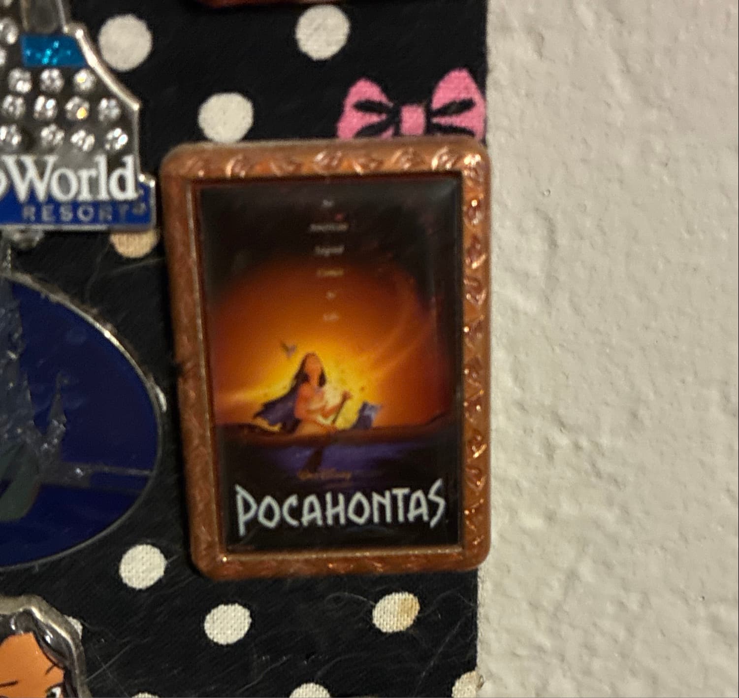 Pocahontas - Disney Movie Poster Mystery Pin Collection front