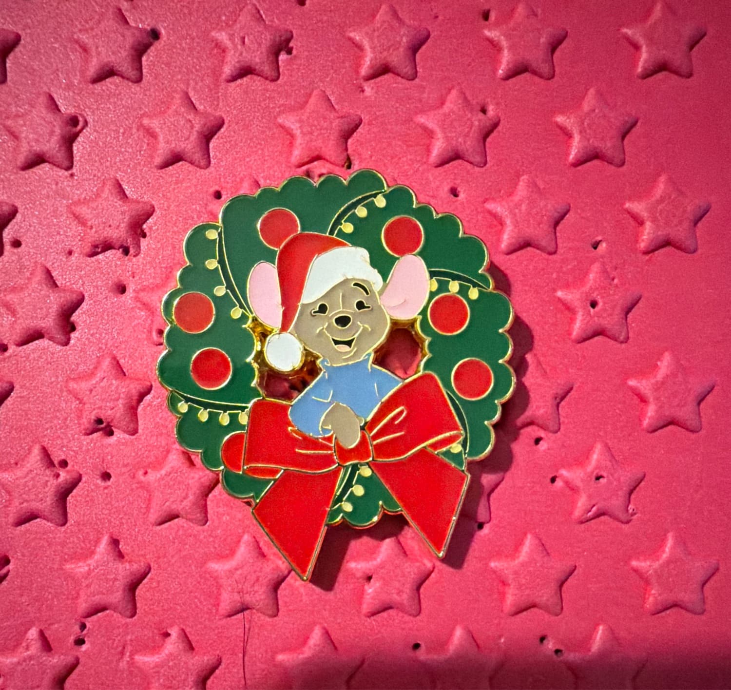 Roo - Winnie the Pooh Holiday Wreath Blind Box Pin front