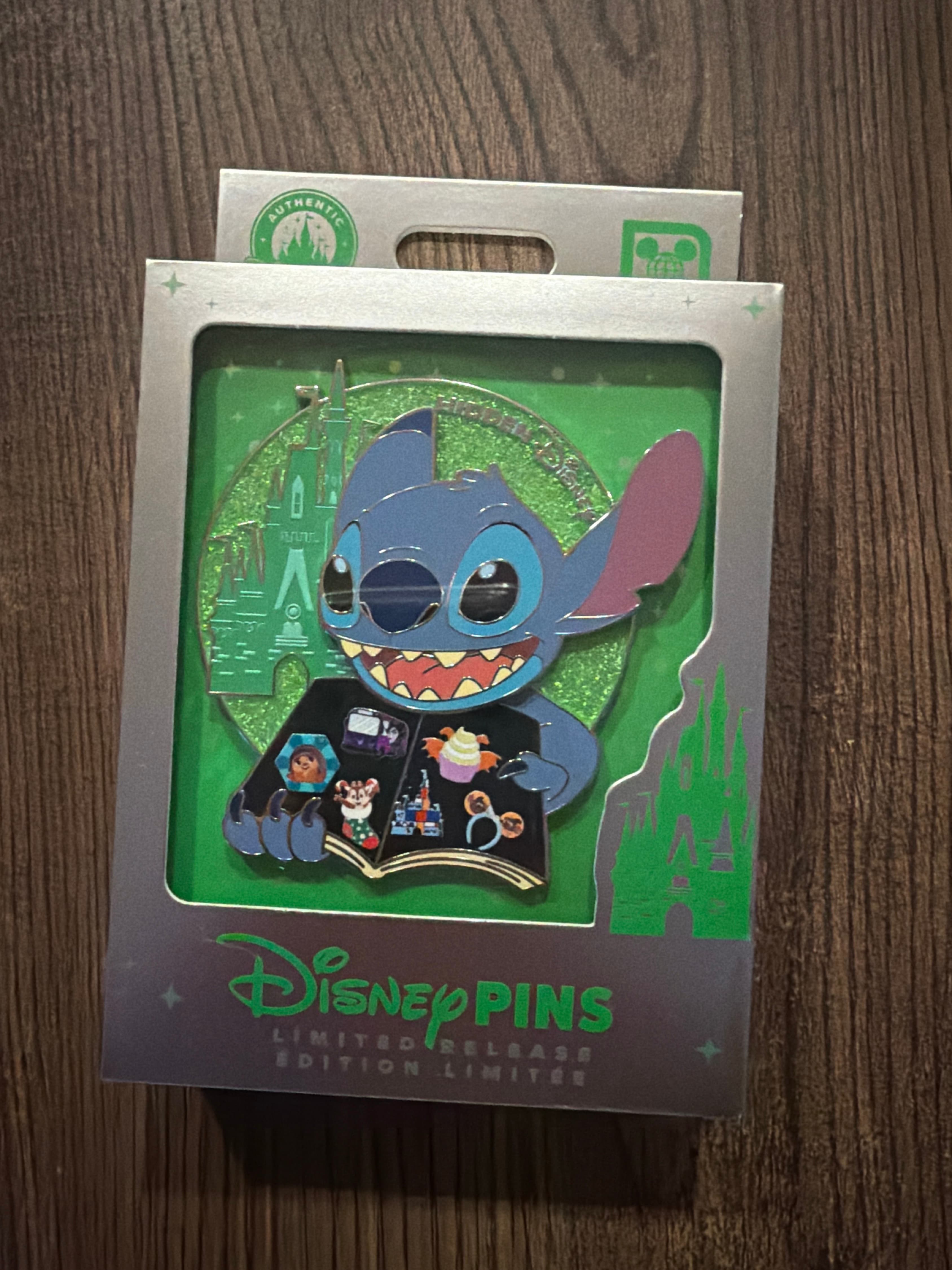 WDW Hidden Disney Mini Jumbo Stitch front