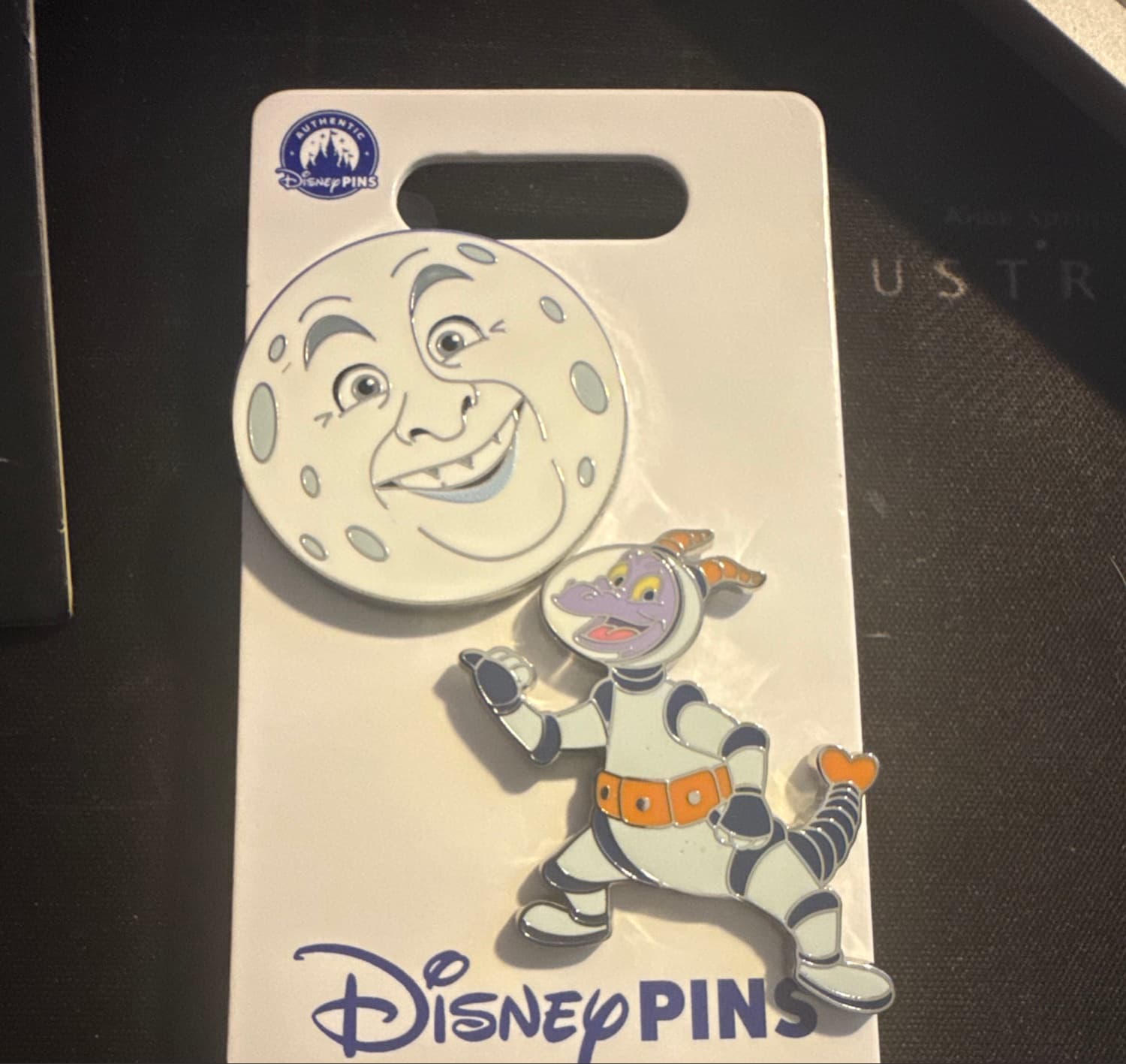 Spacesuit Figment & Dr. Nigel Moon Pin Set front