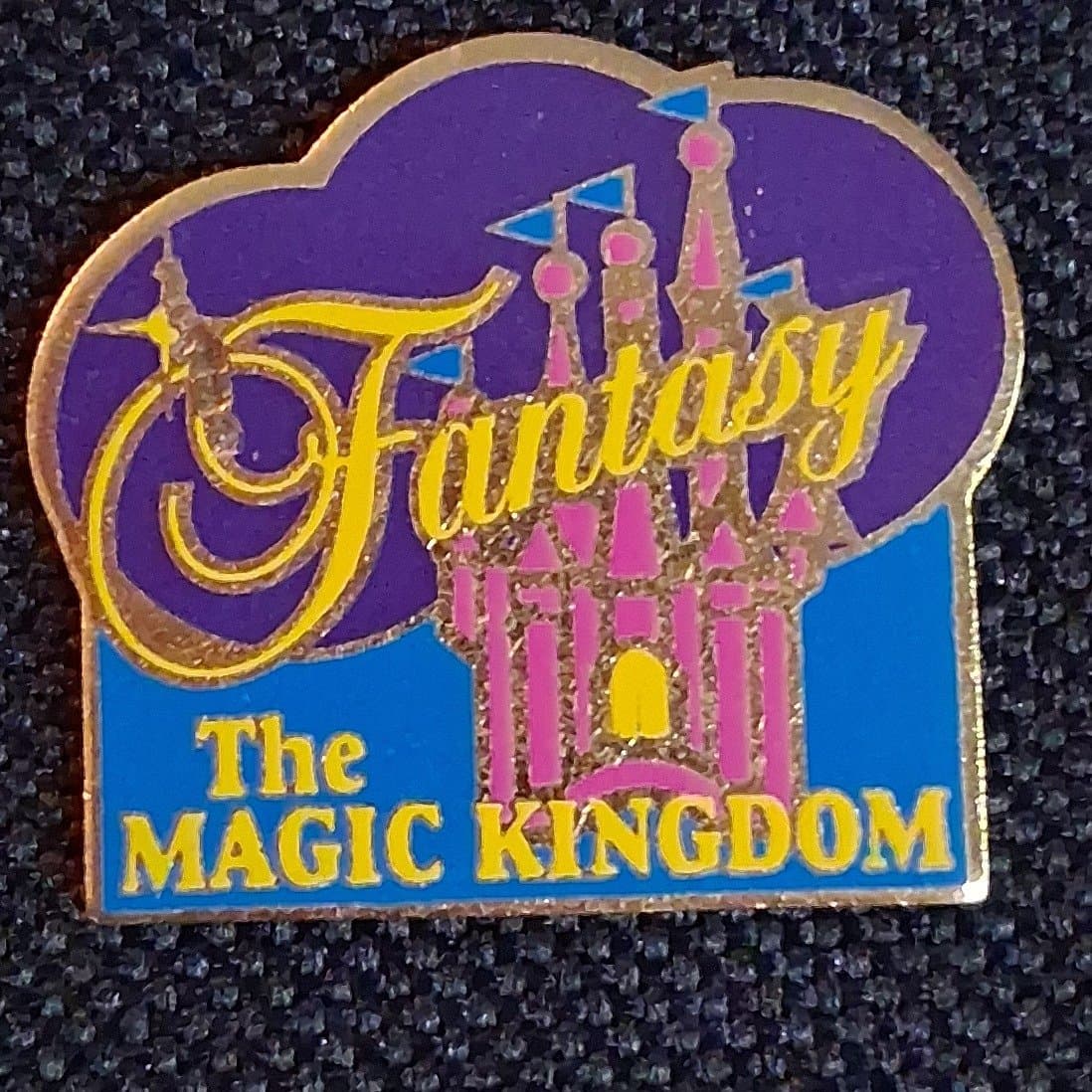 The Magic Kingdom Fantasy (Castle) Cast Member Pin front