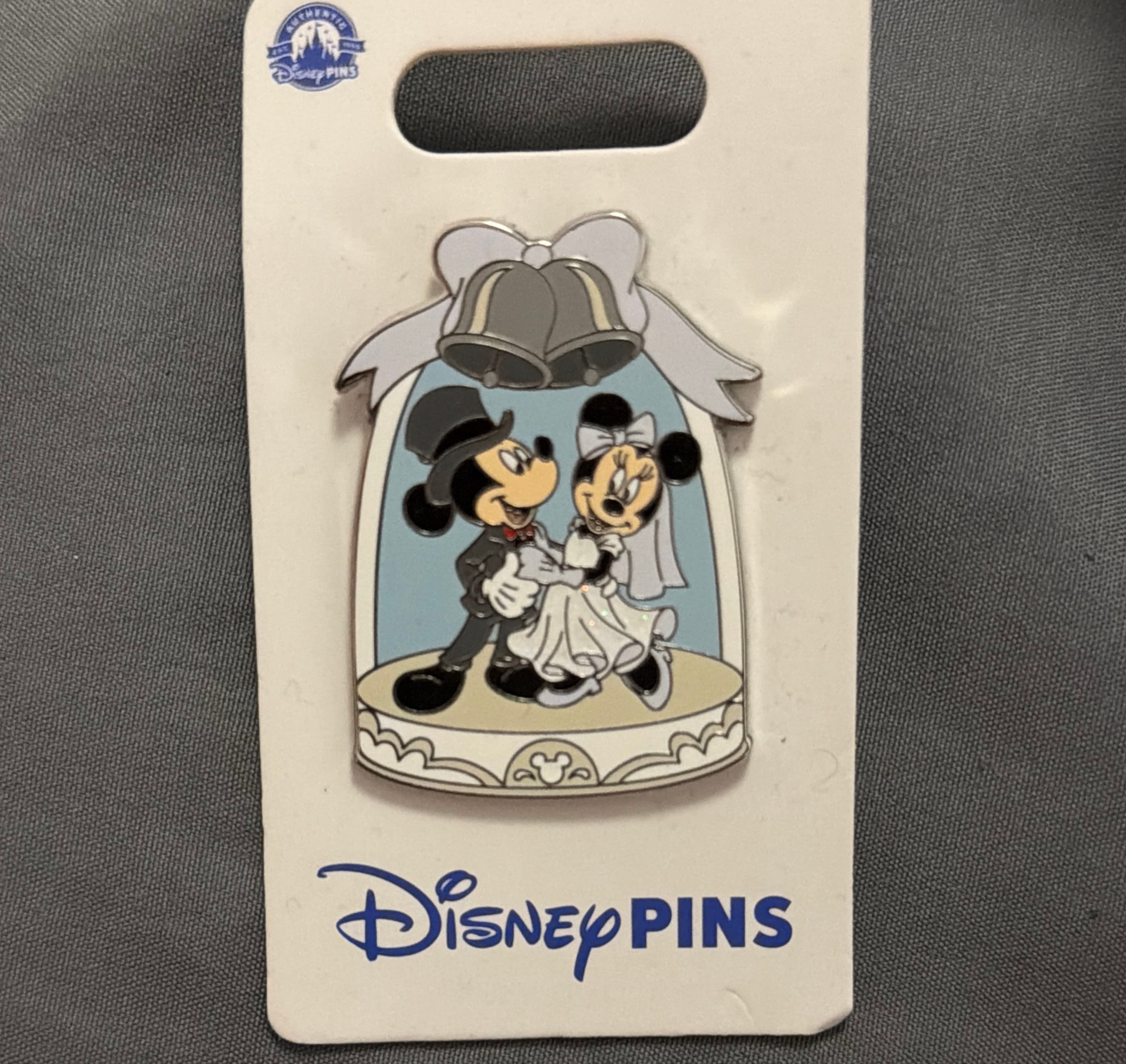 Mickey and Minnie Mouse Wedding Cake Topper front