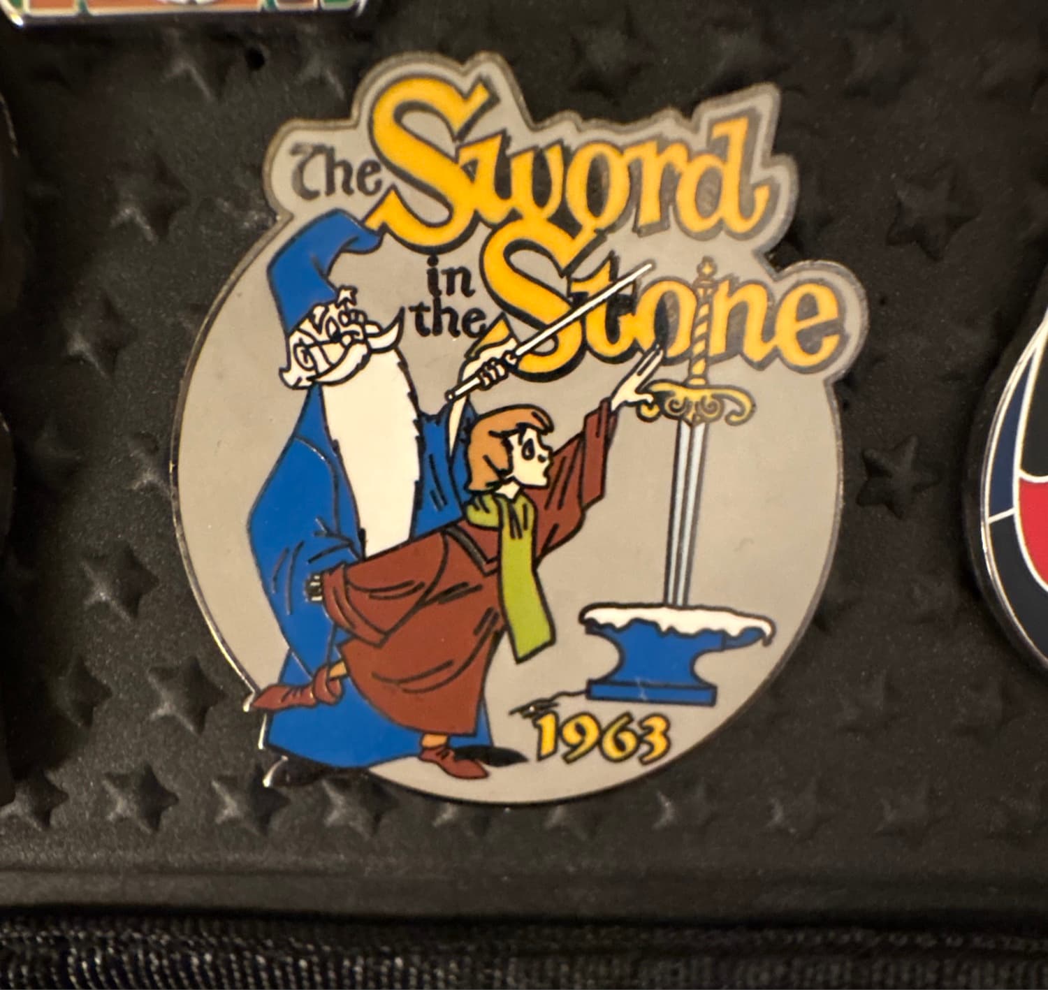 Countdown to the Millennium Pin #61 - The Sword in the Stone (1963) front