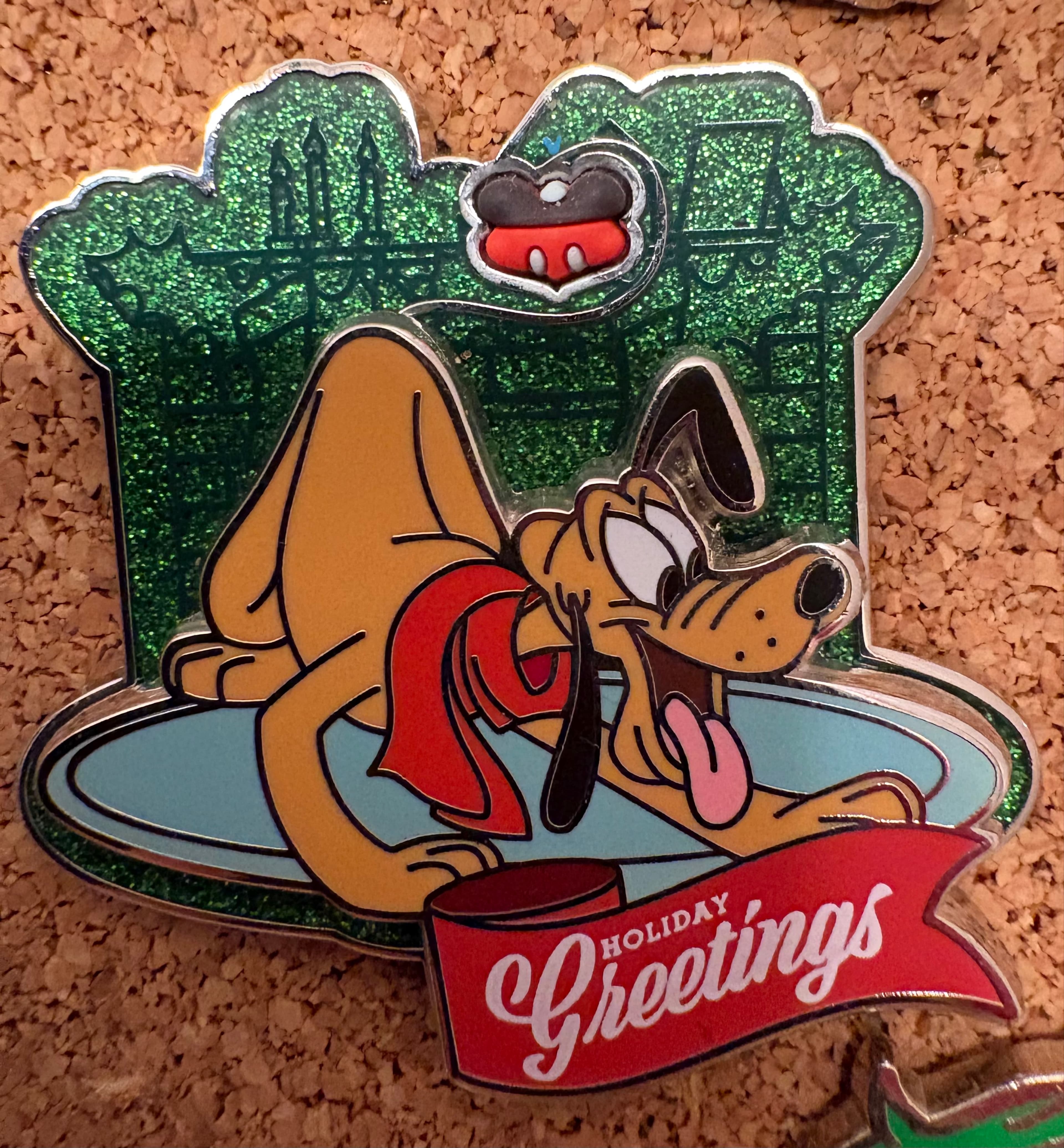 Walt Disney Productions Holiday Greetings - Pluto front