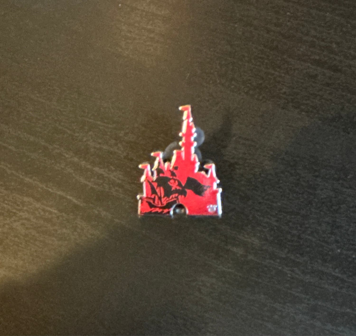 Pirates of the Caribbean Castle Hidden Mickey Pin front