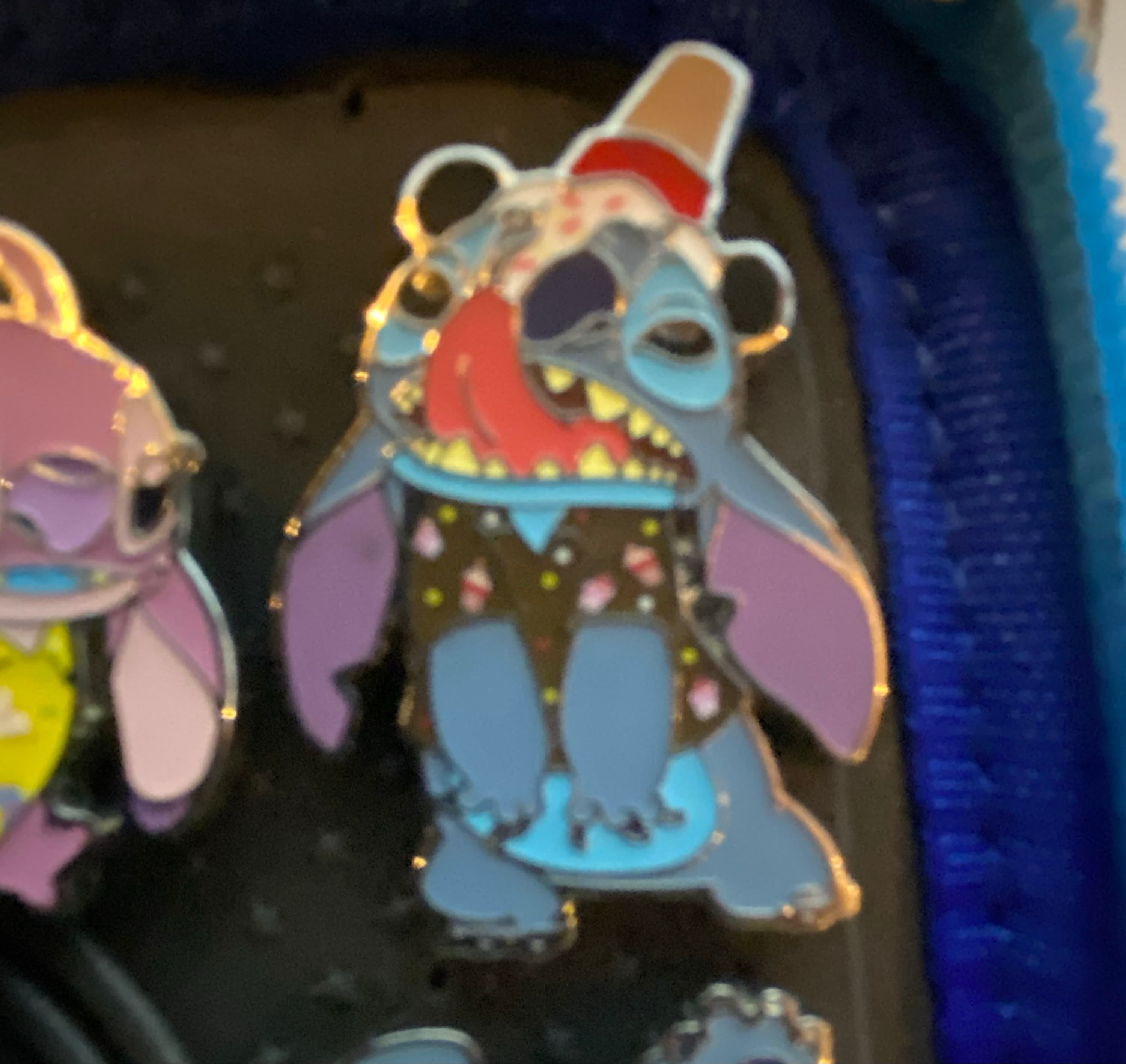 Stitch Ice Cream Cone Pin - Lilo & Stitch front