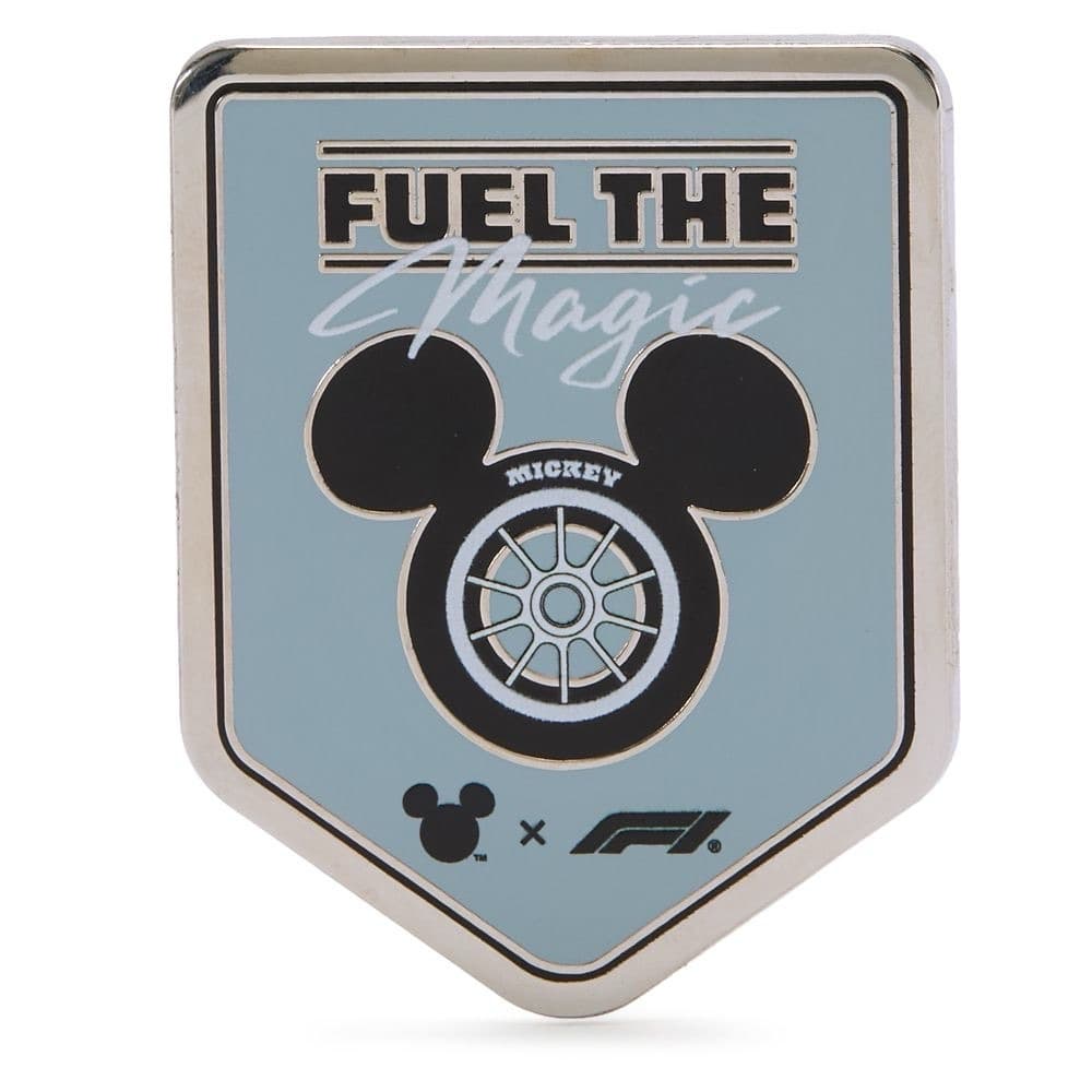 Disney x Formula 1 Velocity Mickey Mouse Icon "Fuel the Magic" Pin front