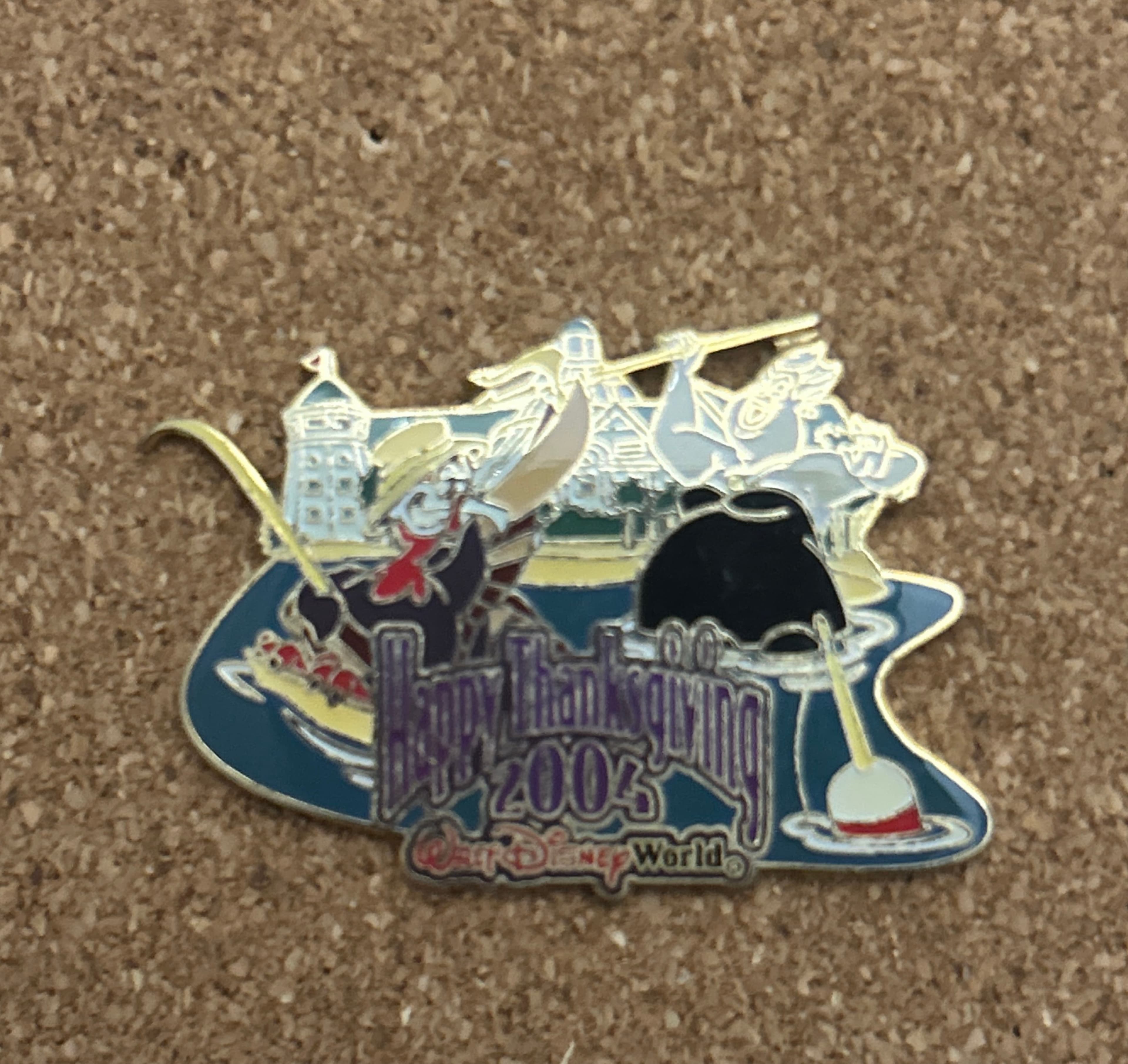 Happy Thanksgiving 2004 Pin front