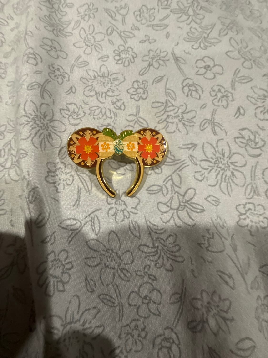 Disney Loungefly Moana Mickey Ears Headband Pin front