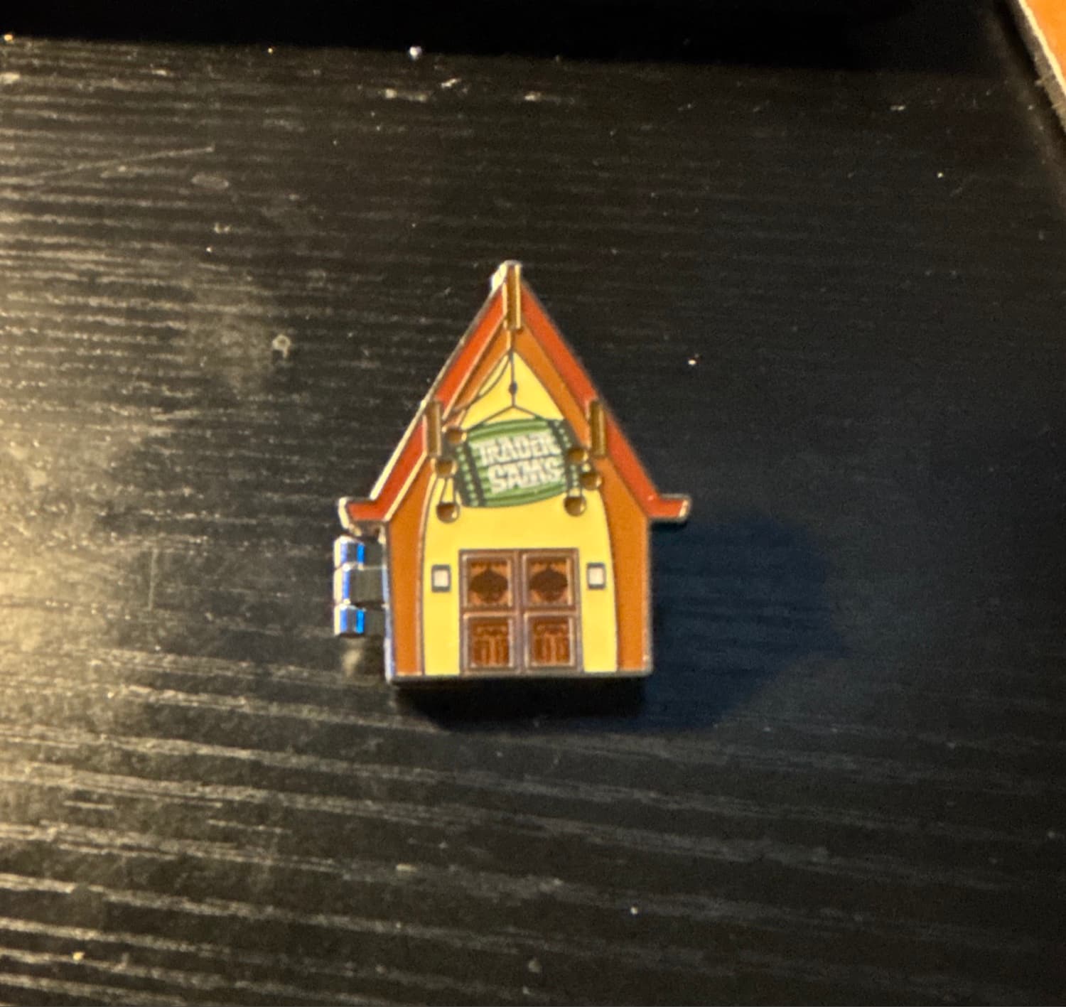 Trader Sam's Enchanted Tiki Bar 10th Anniversary Hinged Pin front