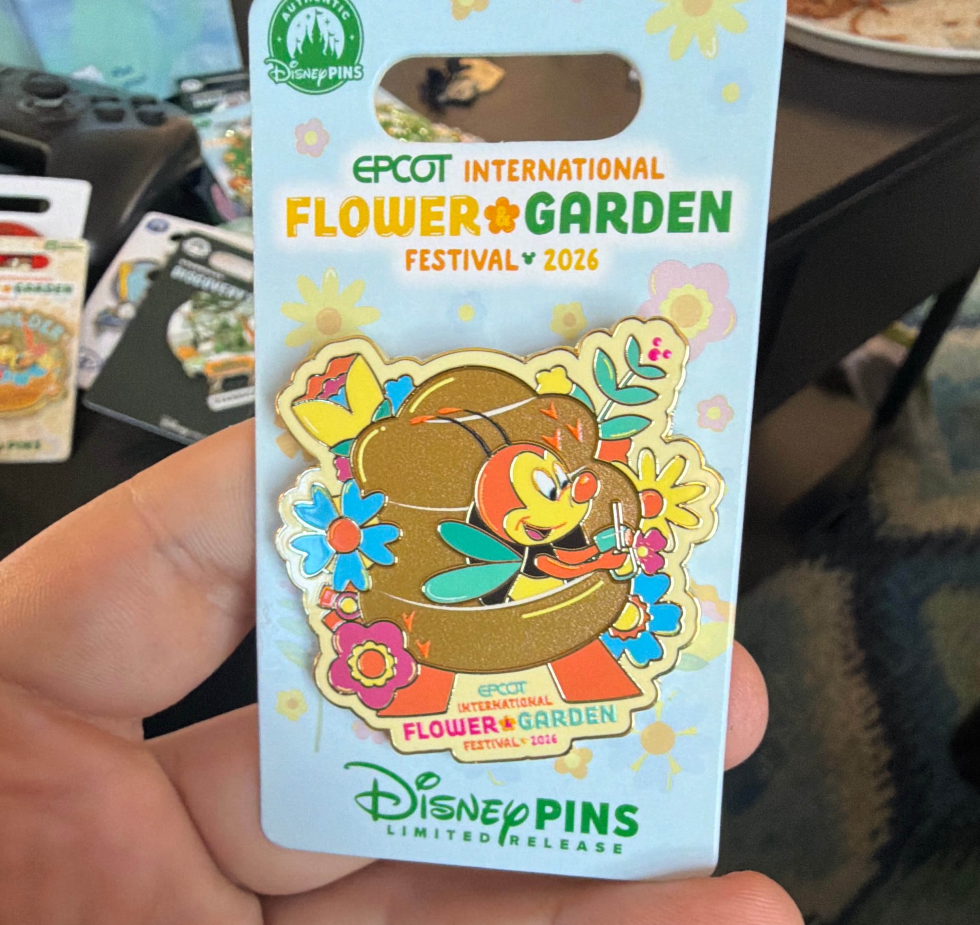 Spike the Bee in Beehive - EPCOT International Flower & Garden Festival 2026 front