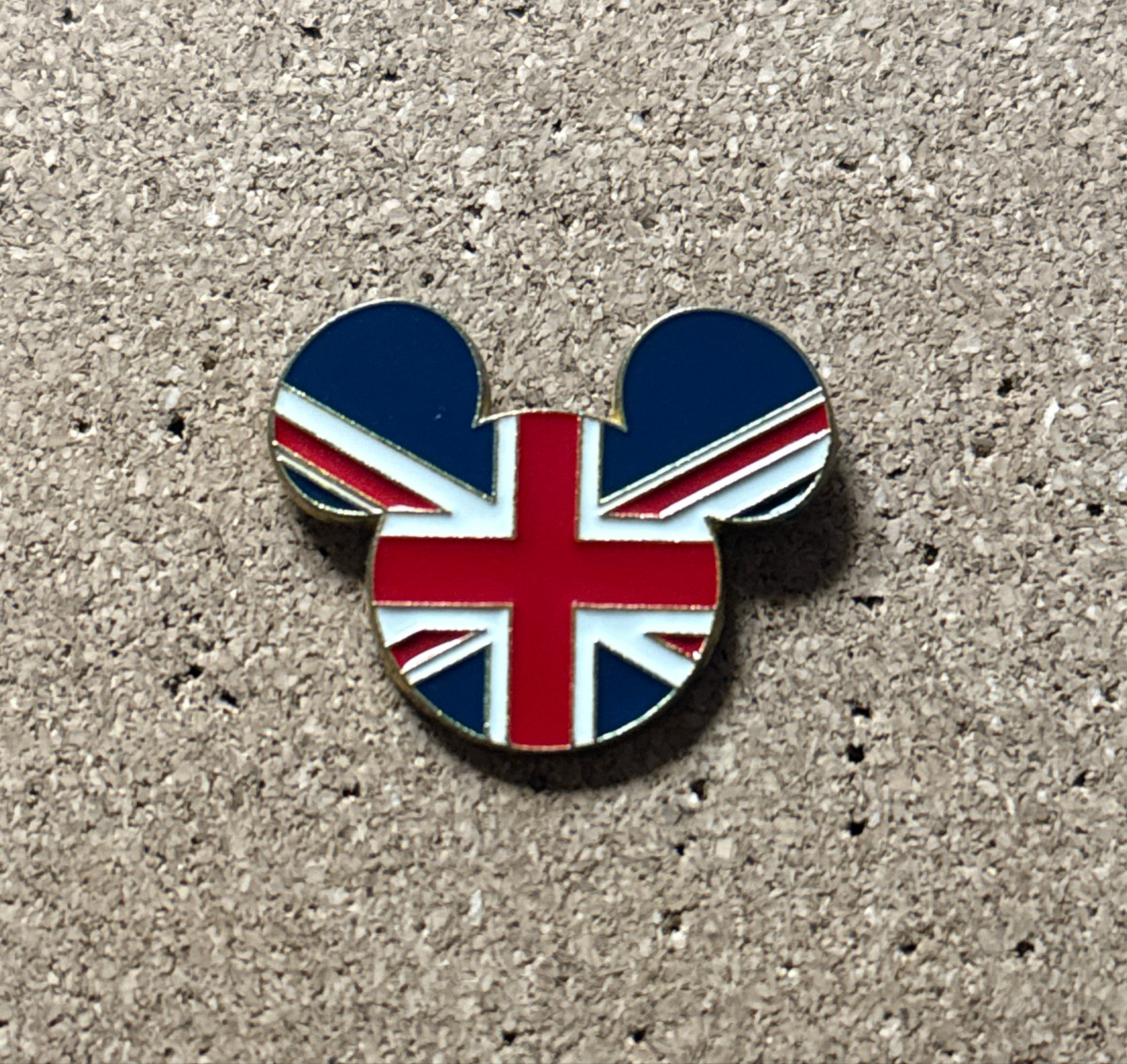United Kingdom Flag - Mickey Head Icon front