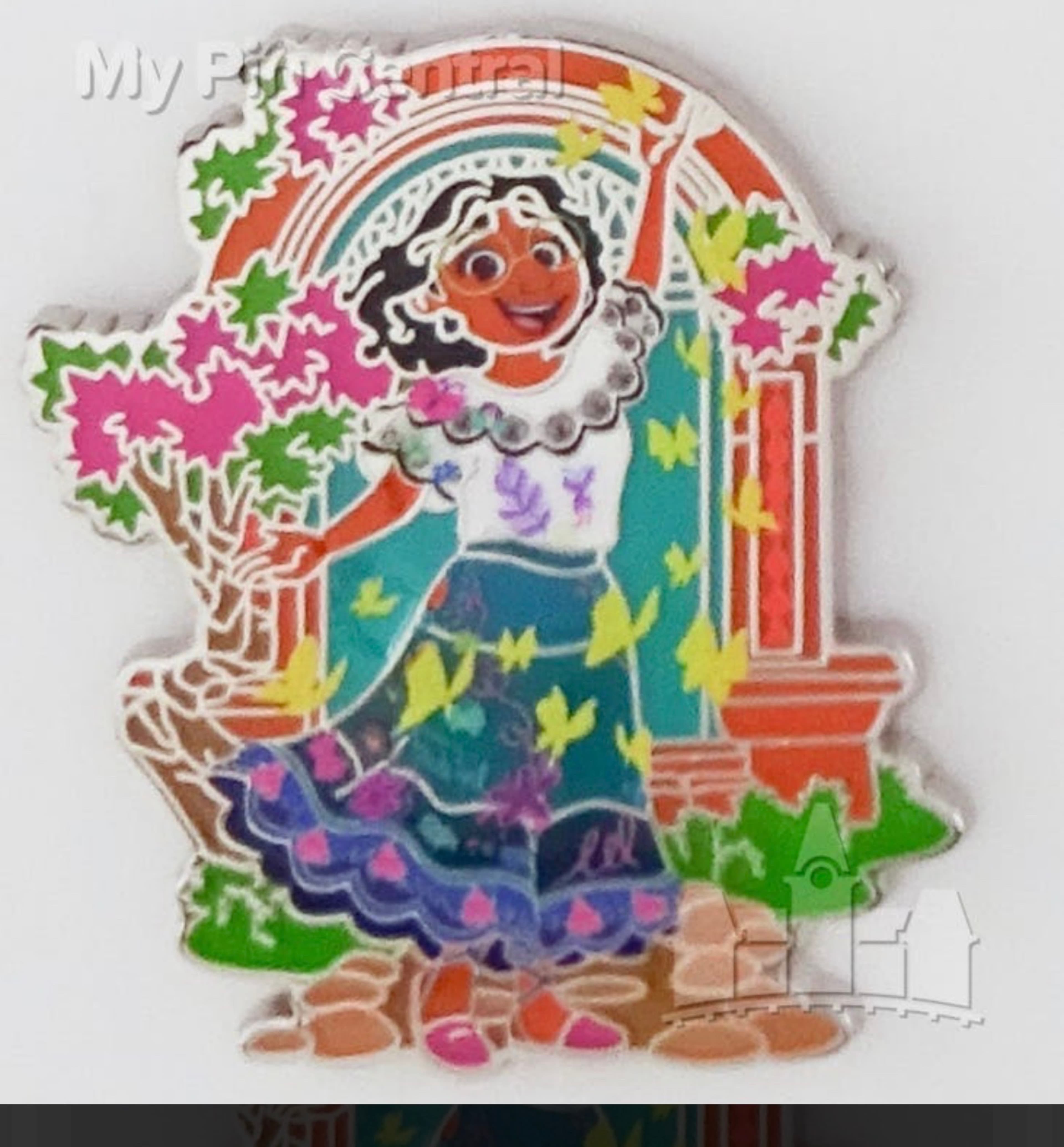 Mirabel Madrigal with Butterflies and Casita front