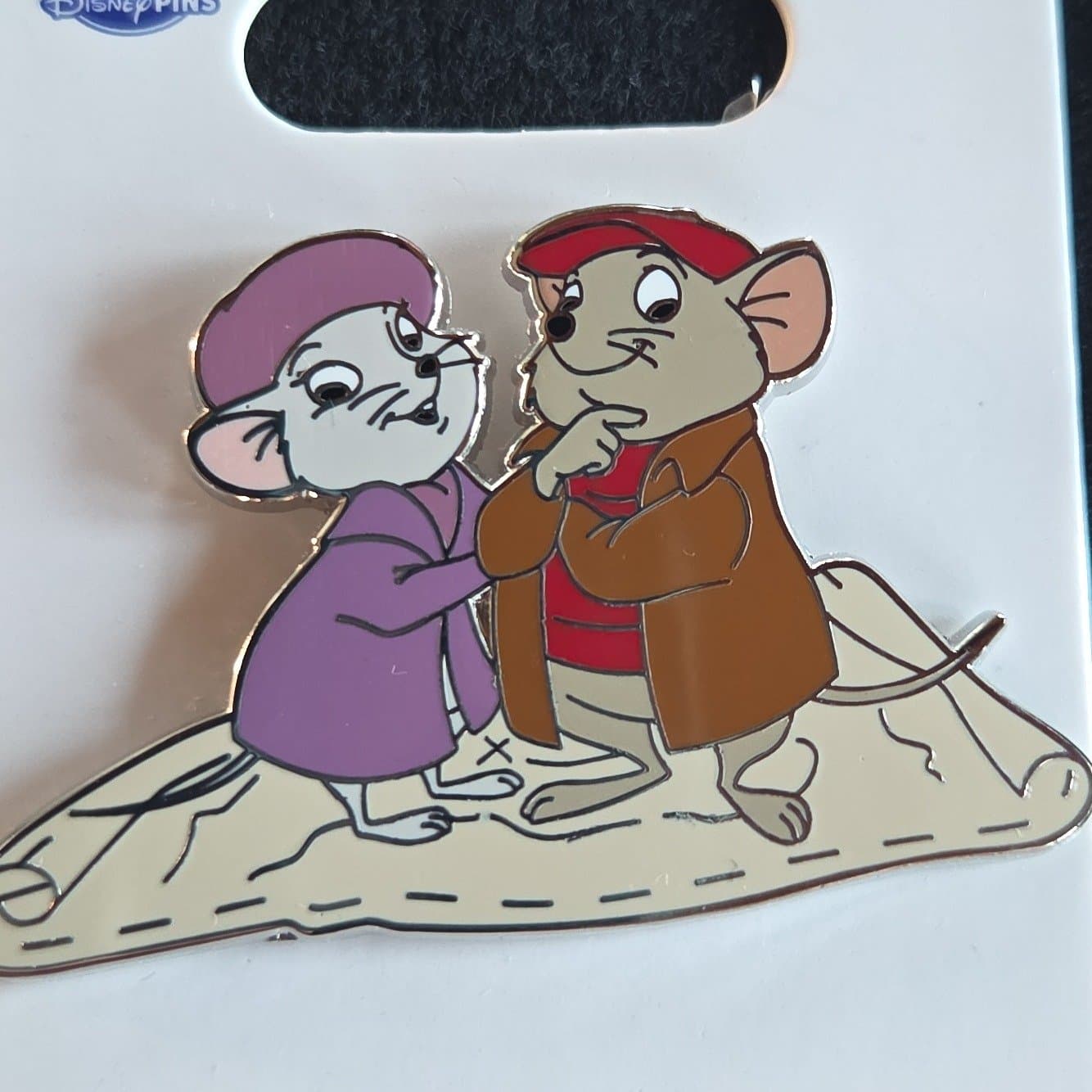 Bernard and Miss Bianca on Map front